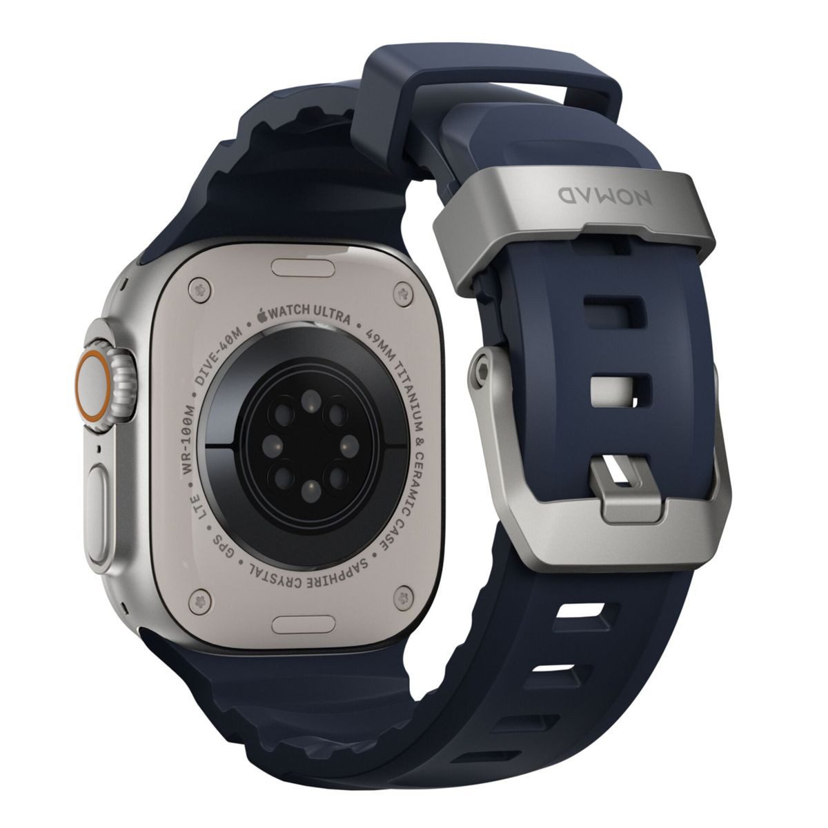 Nomad Smartwatch-Armband Rocky Point Band 42/44/45/ 49mm Atlantic Connector