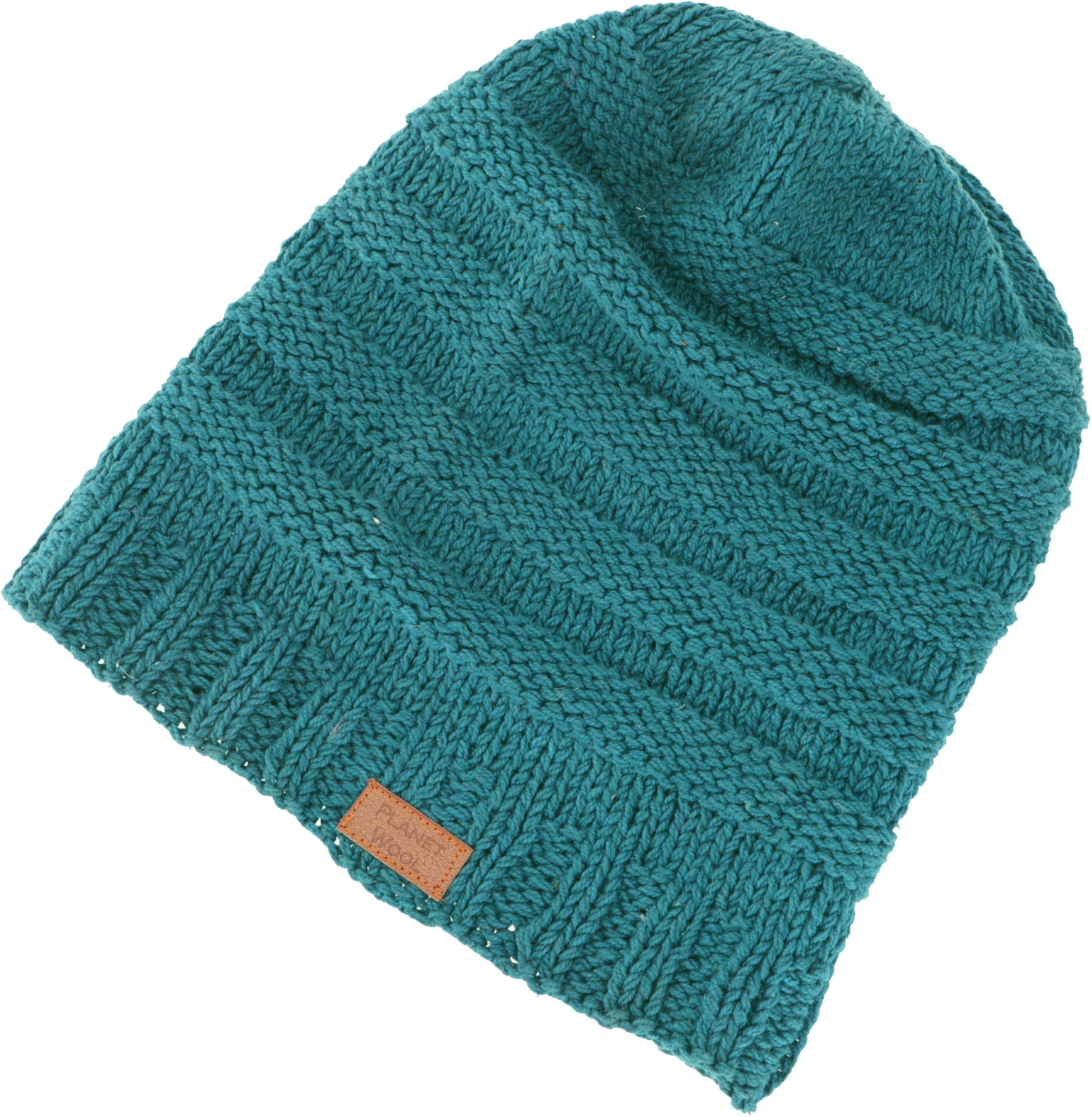 Guru-Shop Strickmütze Baumwoll Beanie, handgestrickte Dread günstig online kaufen