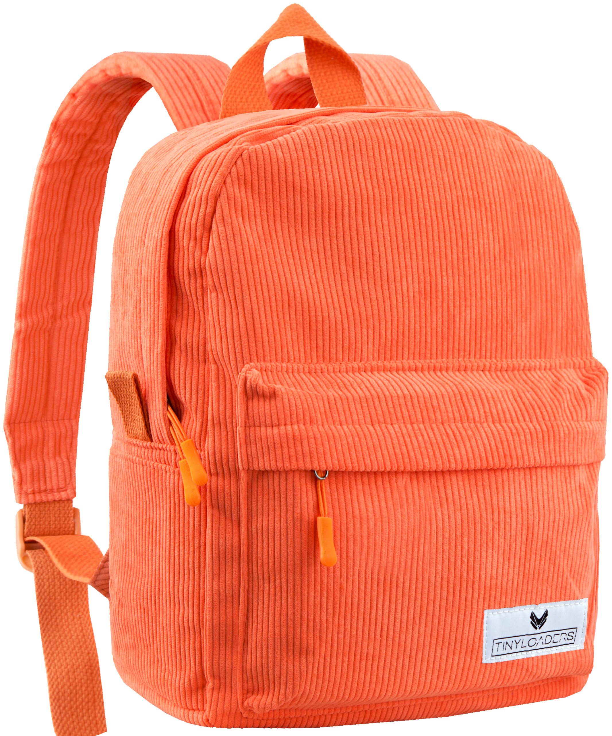 AvaMia Schulrucksack Damen Schüler Rucksack Kord Backpack Daypack Citytasche Arbeit Schule, Damen Rucksack, Innentasche, PFC-frei, Robuste Zipper, Kordrucksack