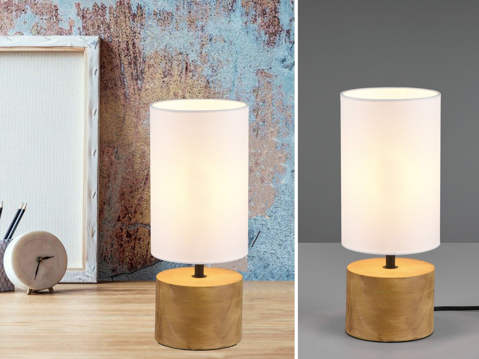 Reality Leuchten LED Nachttischlampe, Dimmfunktion, LED günstig online kaufen
