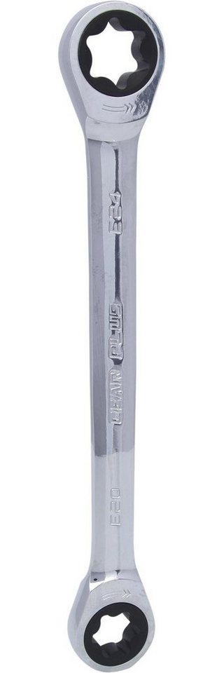 Thumbnail - KS Tools Ringschlüssel GEARplus Torx-E-Doppel-Ratschenringschlüssel,E20xE24