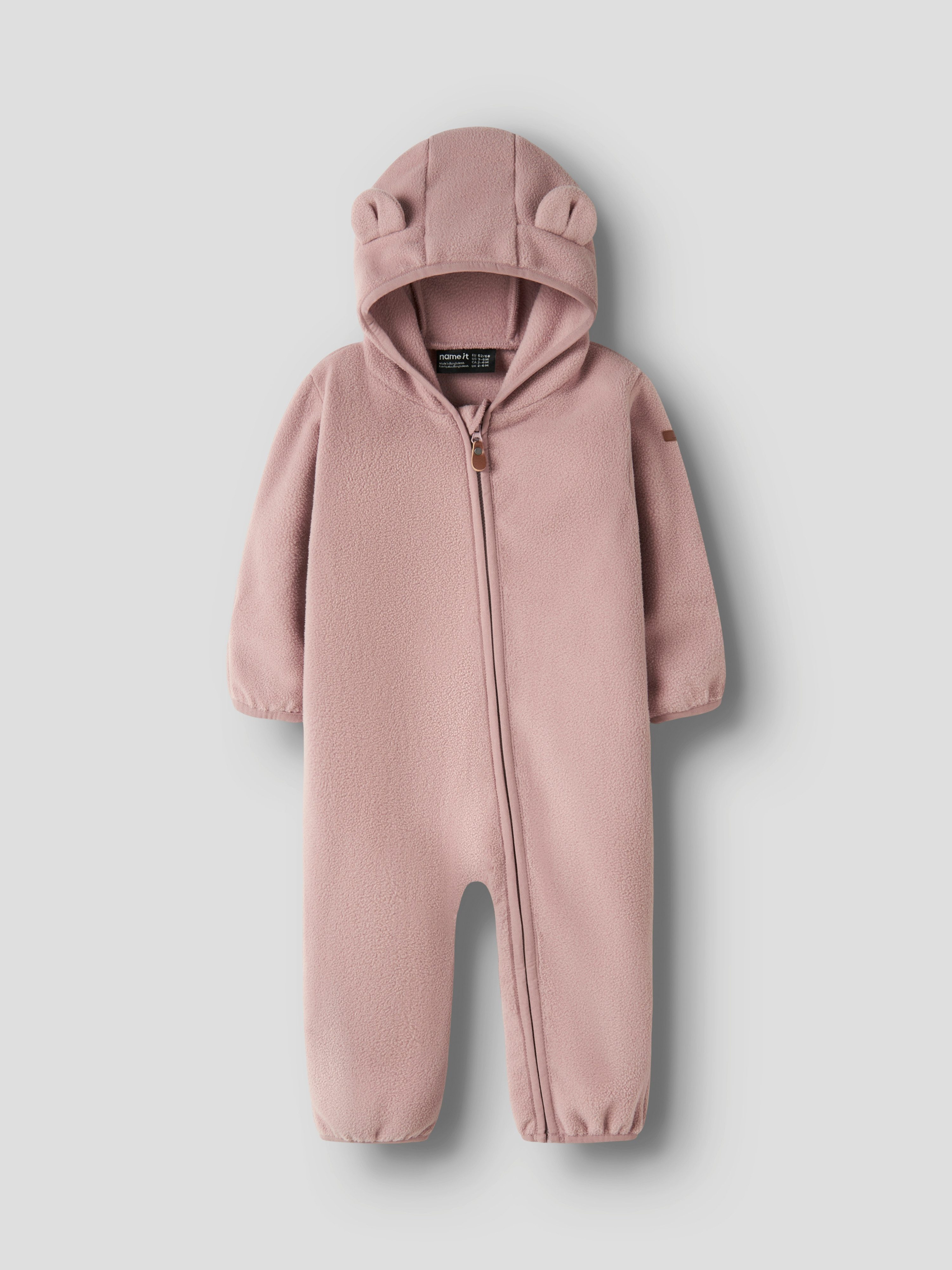 Name It Fleeceoverall NBNMEEKO FLEECE SUIT MELANGE NOOS Kunstfaser