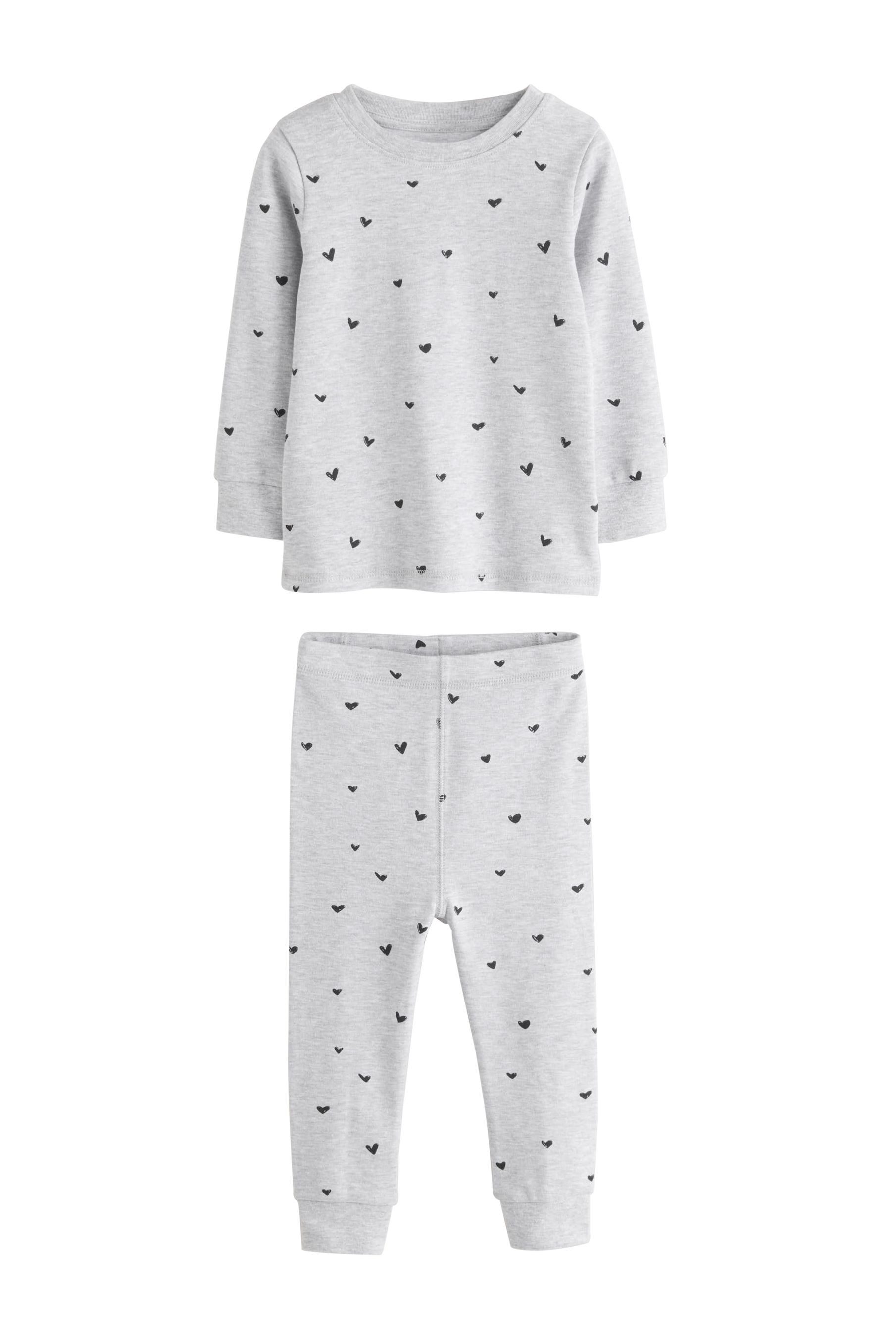 Next Pyjama Schlafanzüge mit floralem Muster, 3er-Pack (6 tlg)