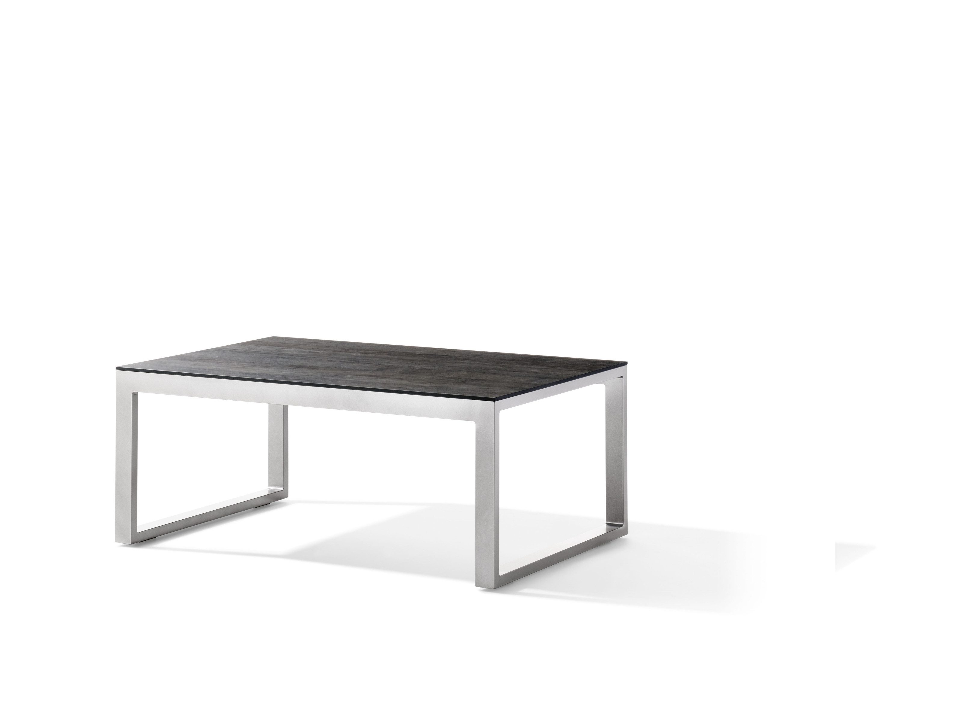 sieger Gartentisch Lounge, in Beton dunkel, graphit - 105x44x70 (BxHxT)