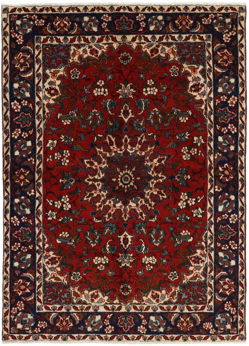 Orientteppich Bakhtiar Sherkat 147x207 Handgeknüpfter Orientteppich / Perserteppich, Nain Trading, rechteckig, Höhe: 12 mm