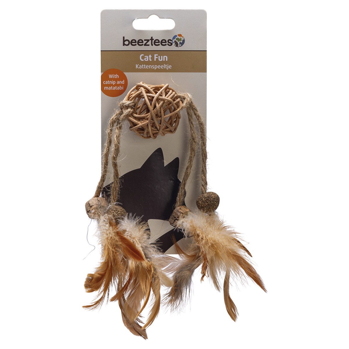 Beeztees Tier-Beschäftigungsspielzeug Katzenspielzeug Catnip/Matatabi Ball günstig online kaufen