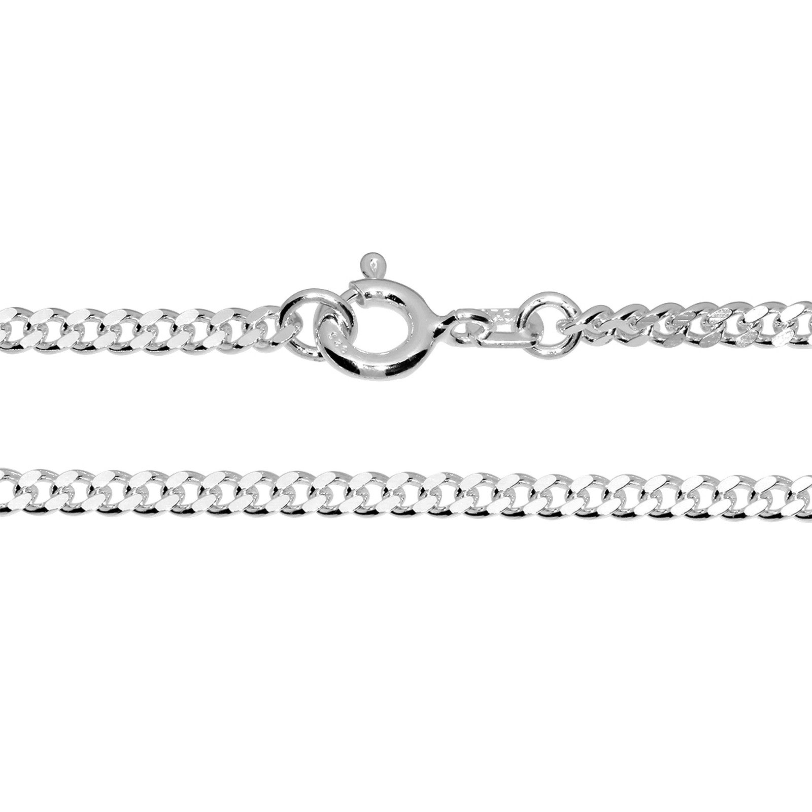 OSTSEE-SCHMUCK Silberkette Ostsee-Schmuck Kette Panzer 2,4 mm Kette Panzer günstig online kaufen