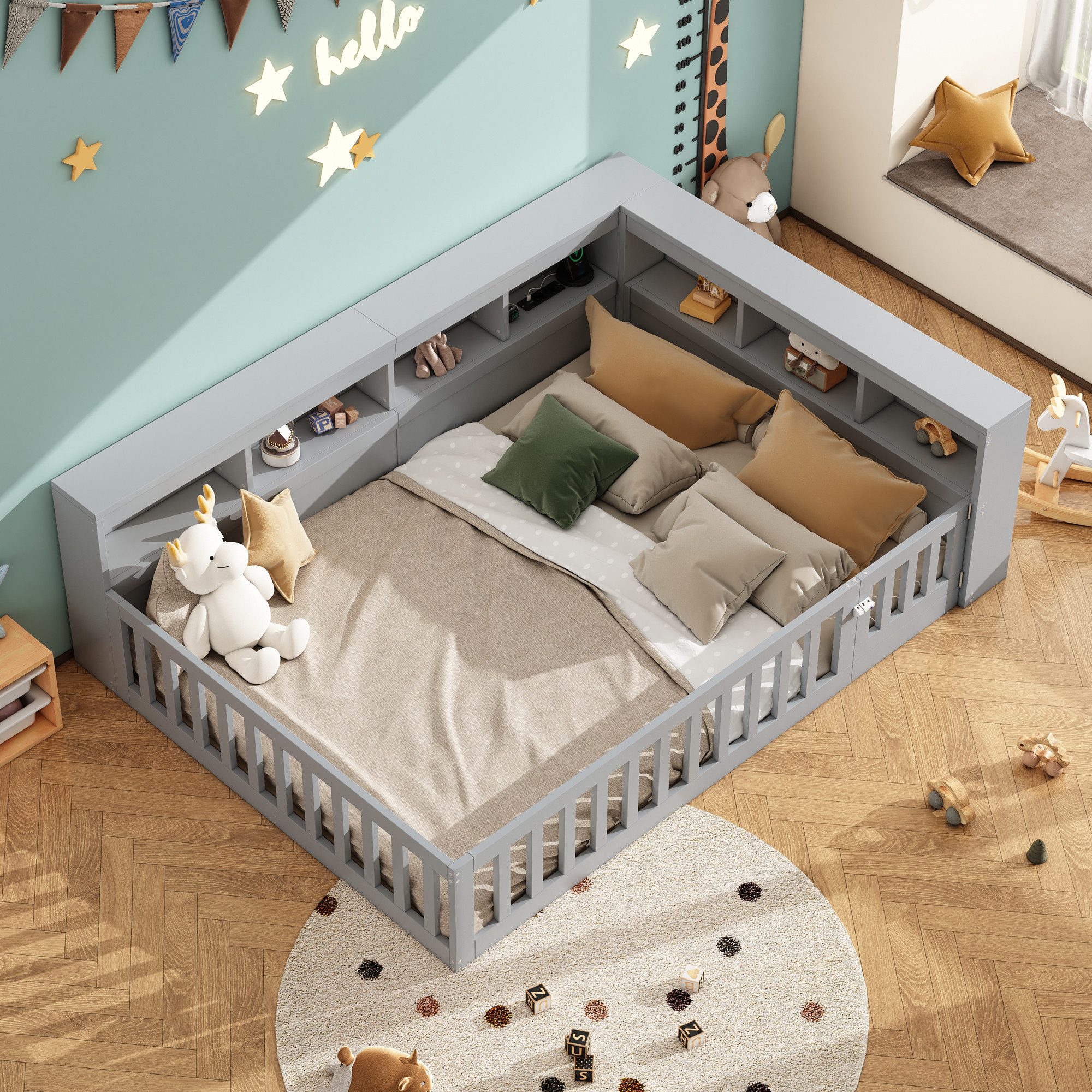 HAUSS SPOLE Kinderbett 140x200cm, Daybett mit günstig online kaufen