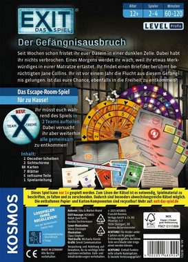 Kosmos Spiel, Rätselspiel EXIT, Das Spiel, Der Gefängnisausbruch, Made in Germany