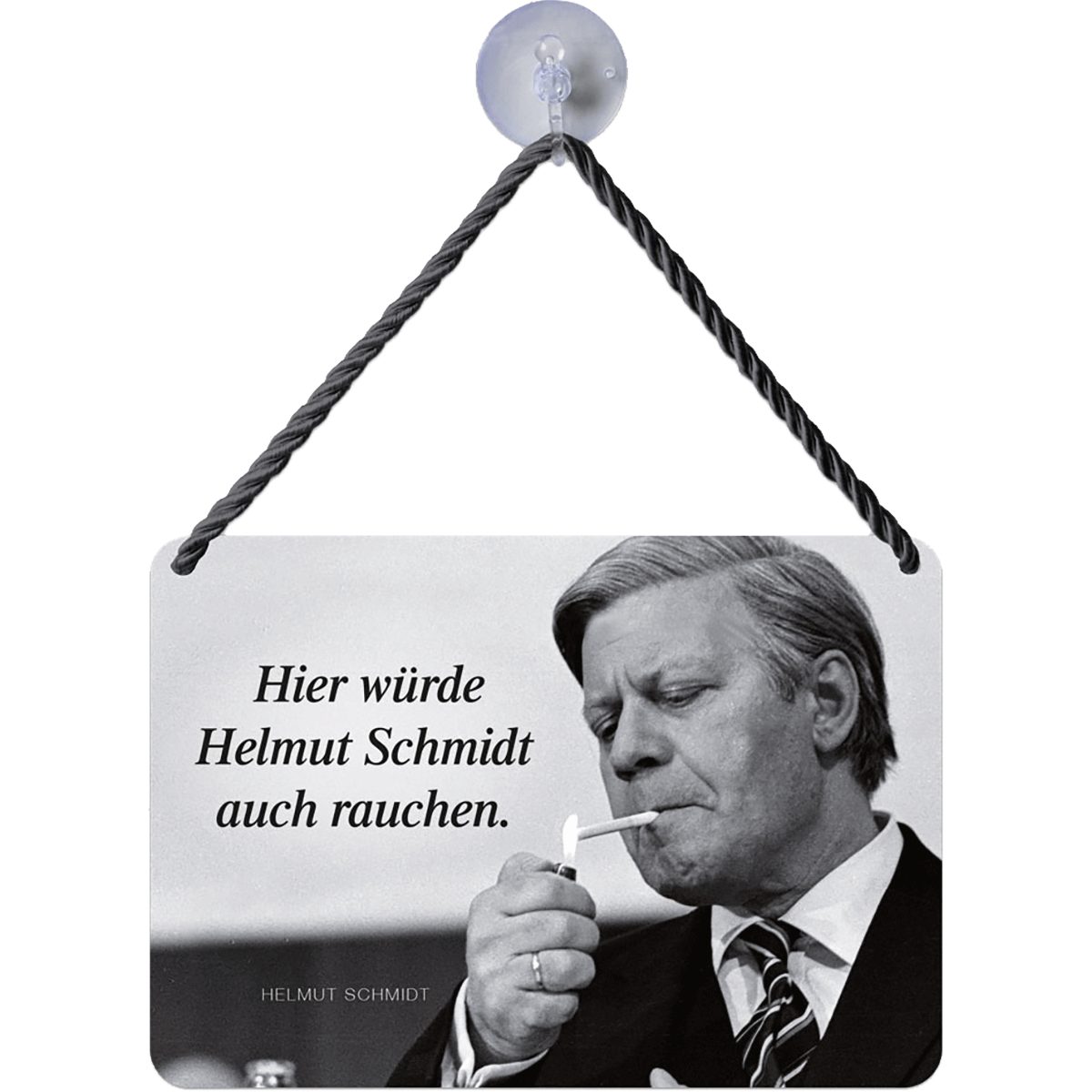 Dekoobjekt Blechschild »Helmut Schmidt«. günstig online kaufen