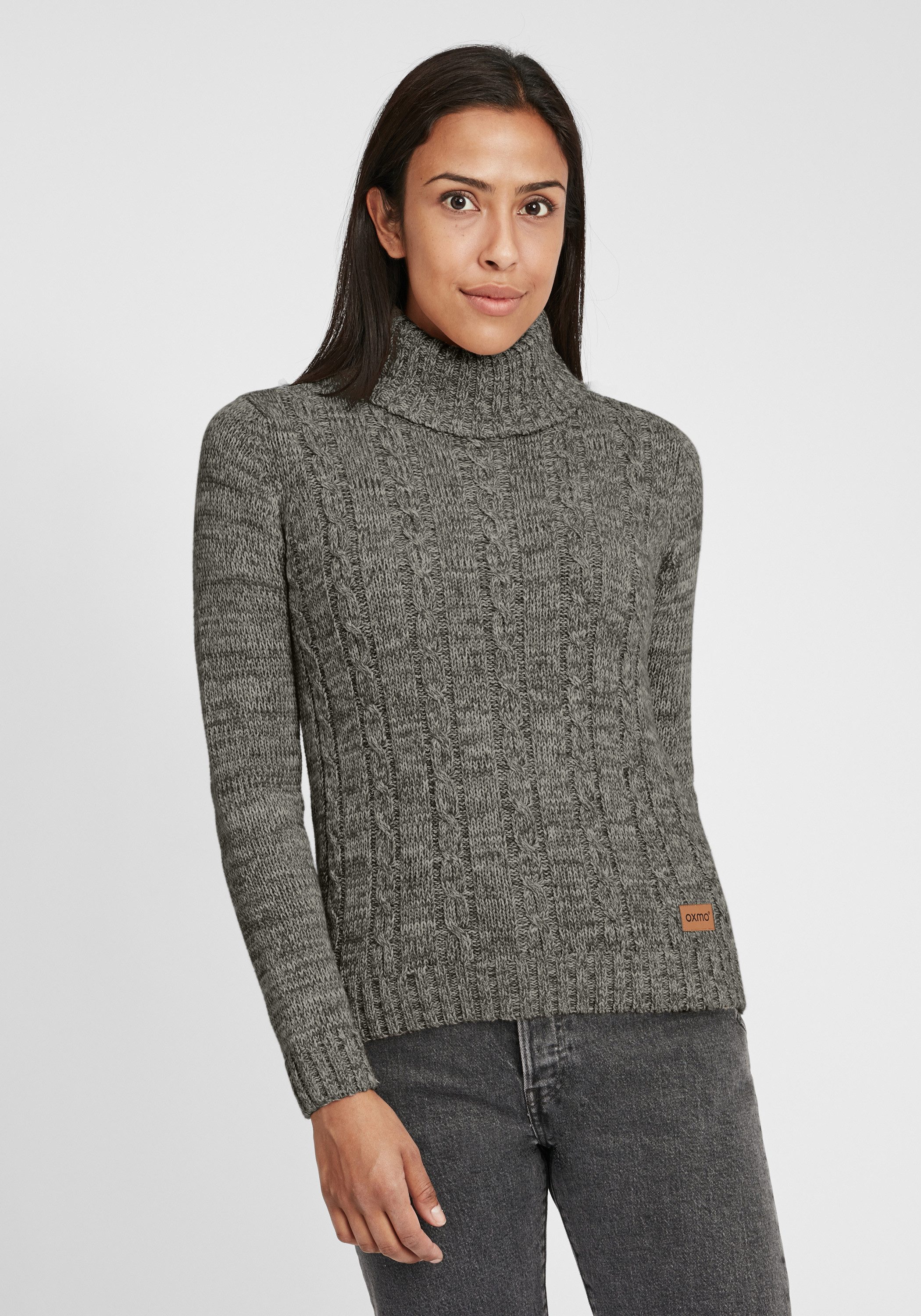 OXMO Rollkragenpullover OXPhilipa Strickpullover mit Rollkragen günstig online kaufen