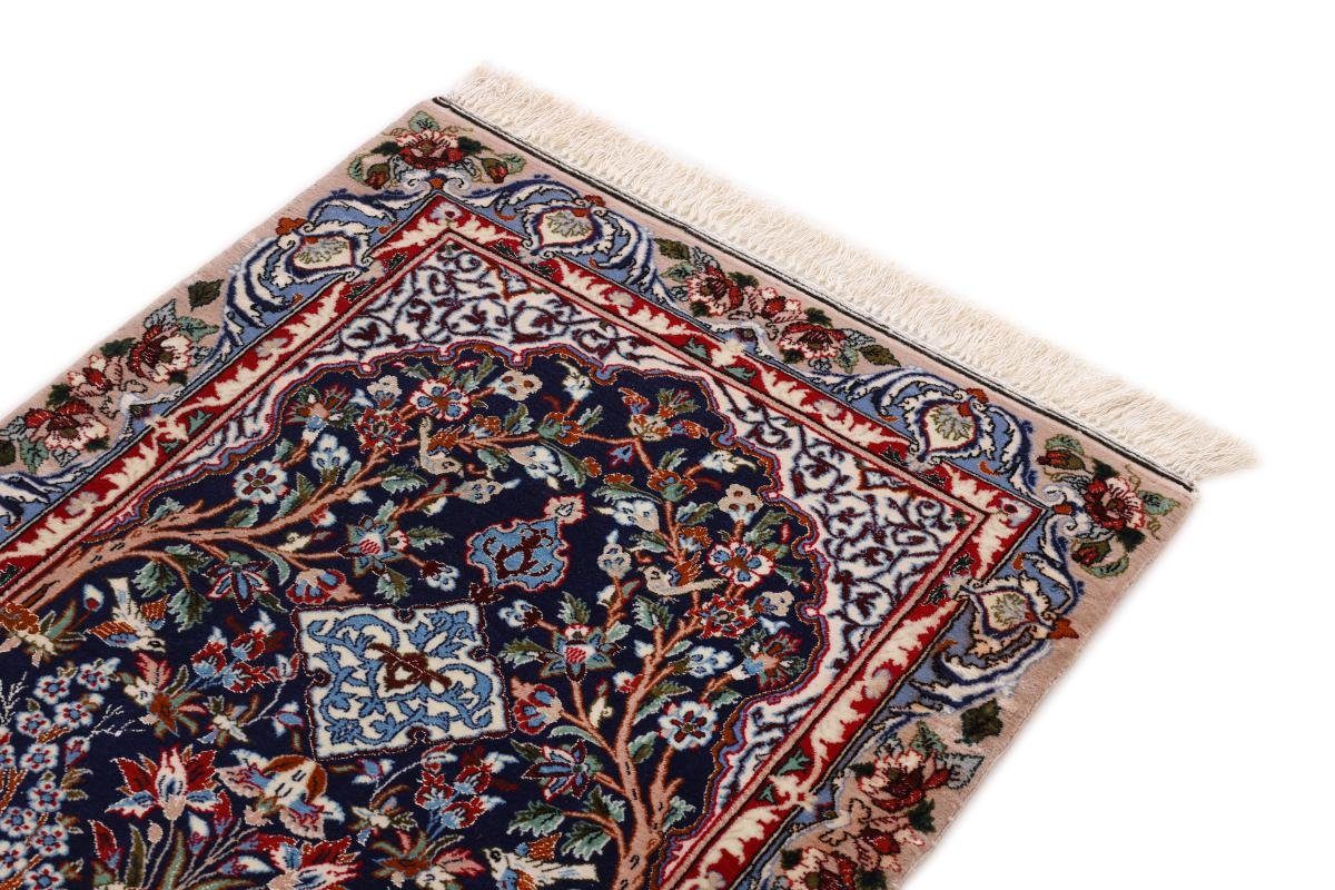 rechteckig, Trading, Orientteppich Isfahan Orientteppich, Nain 8 Handgeknüpfter 72x109 Höhe: Seidenkette mm