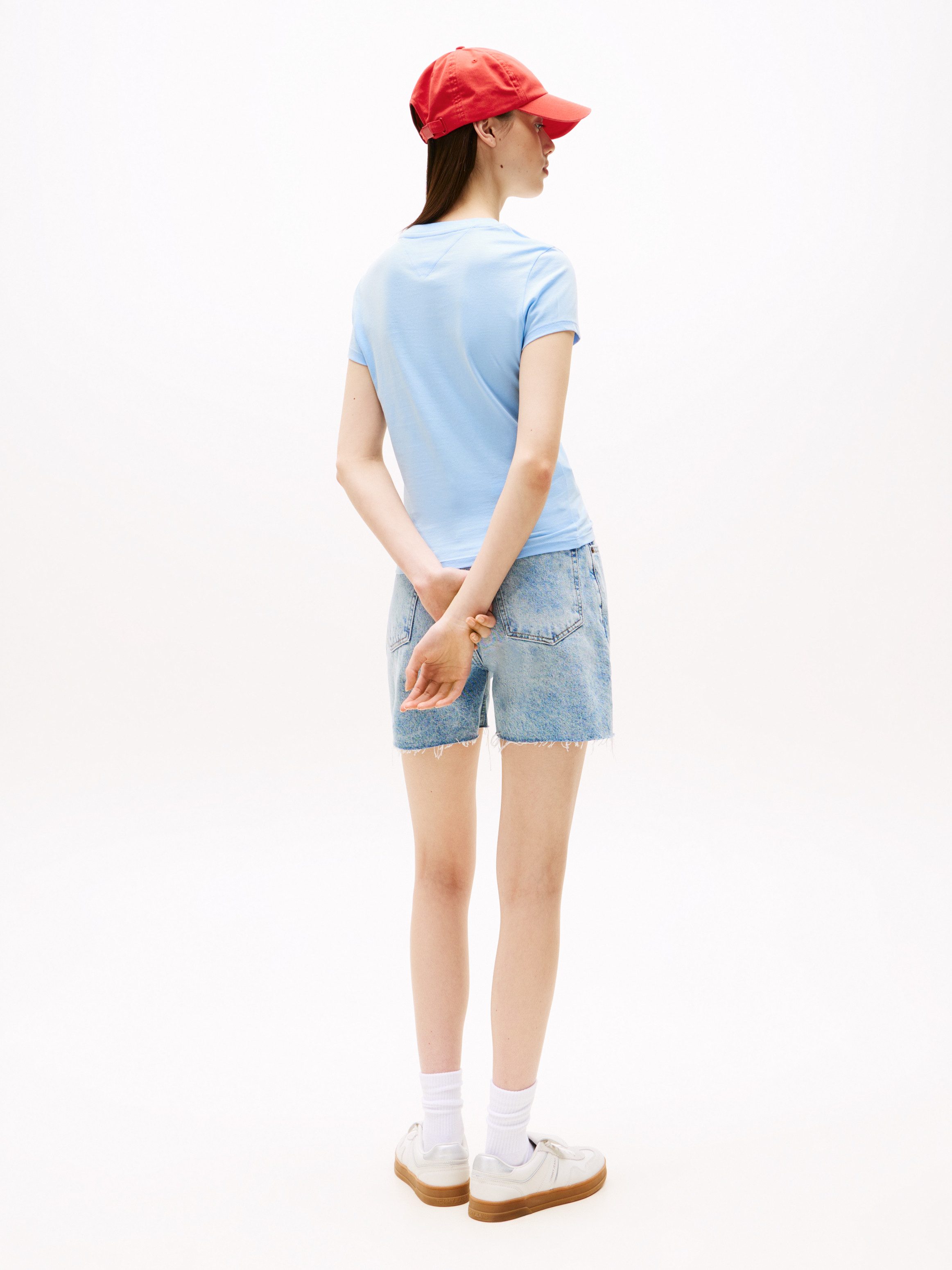Tommy Jeans Kurzarmshirt TJW SLIM LINEAR SS TEE EXT