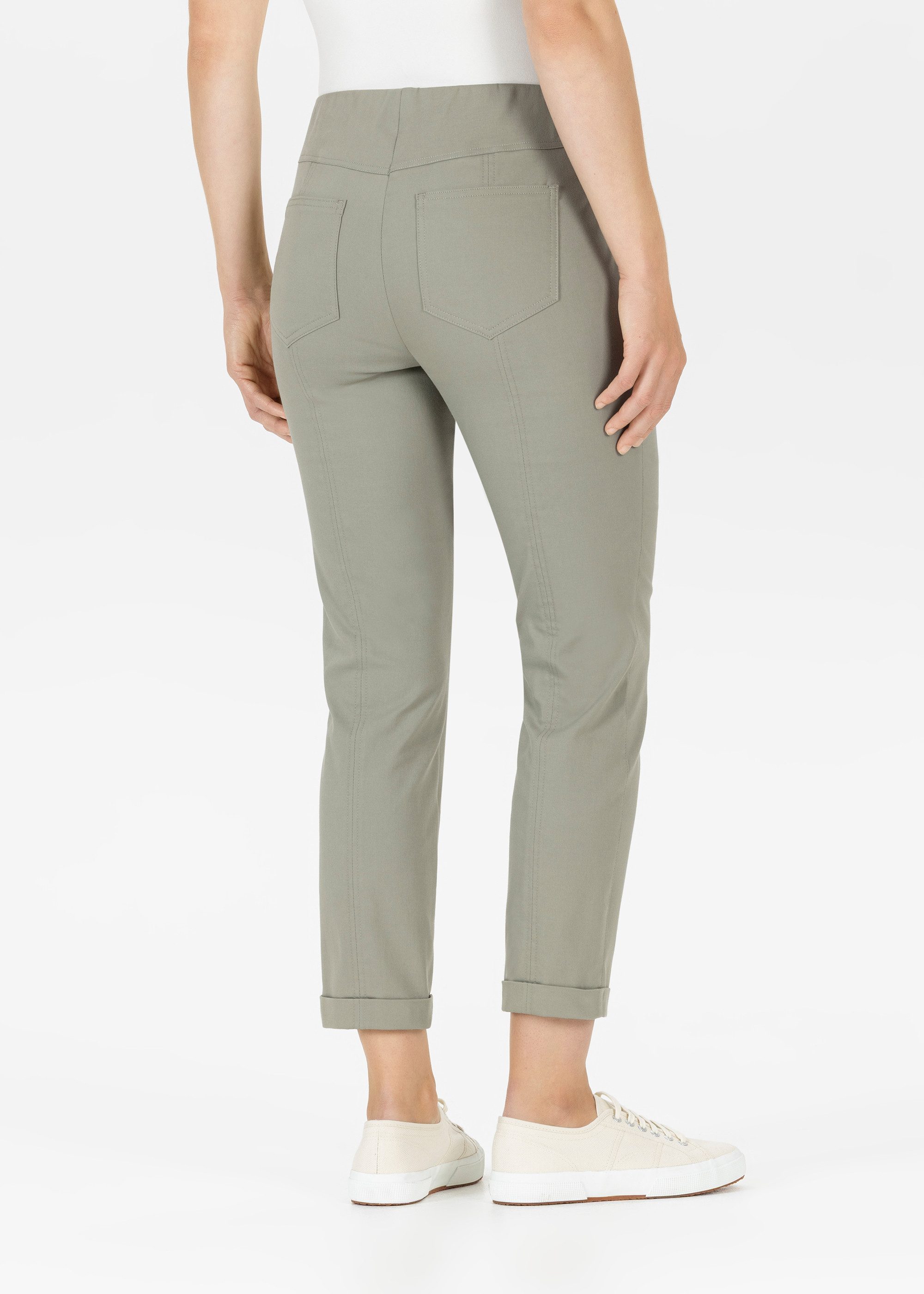 Stehmann Stoffhose Sylvia-680 3/4-Hose mit schmalem Bein
