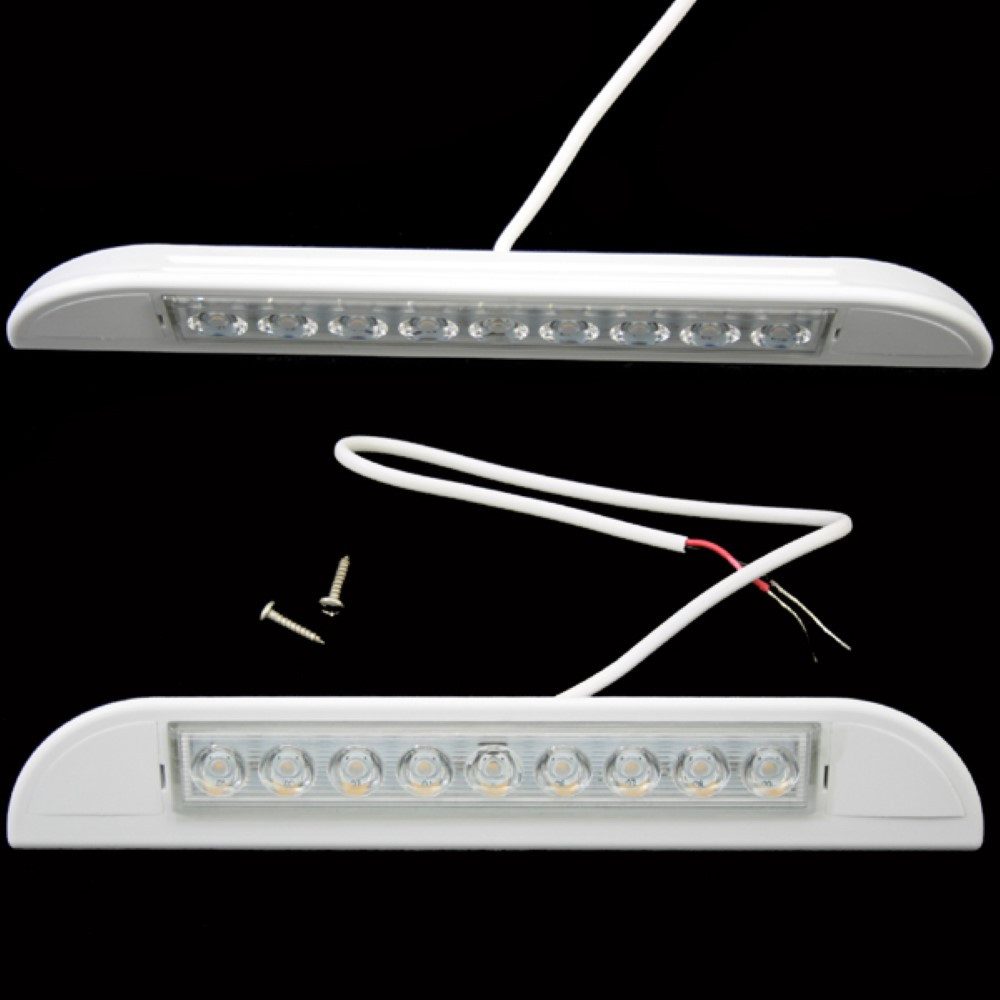 HABA B.V. LED Außen-Wandleuchte 12 Volt LED Außenlampe Tür warmweiß 231 mm weiß, warmweiß