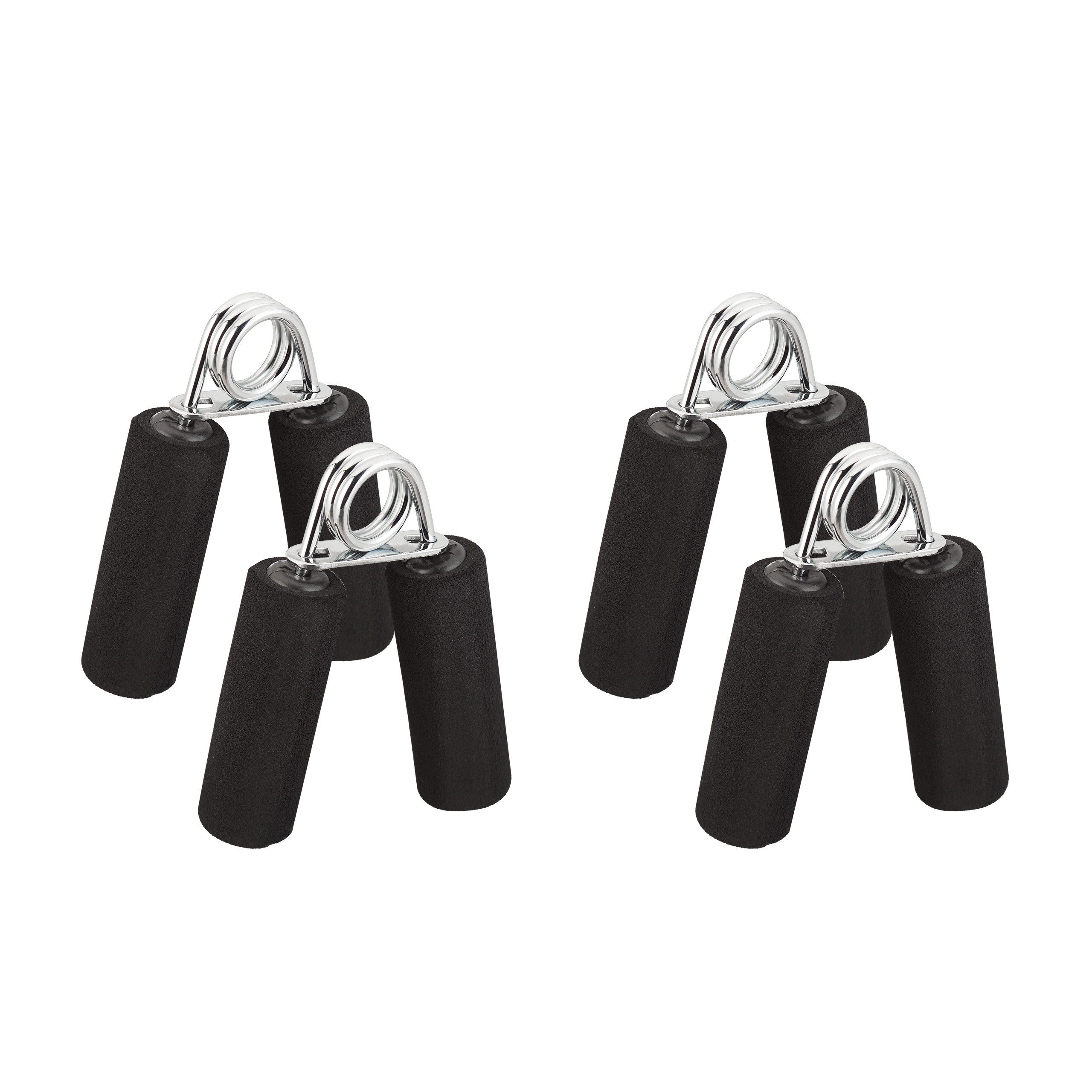 Handmuskeltrainer 4x Fingertrainer schwarz