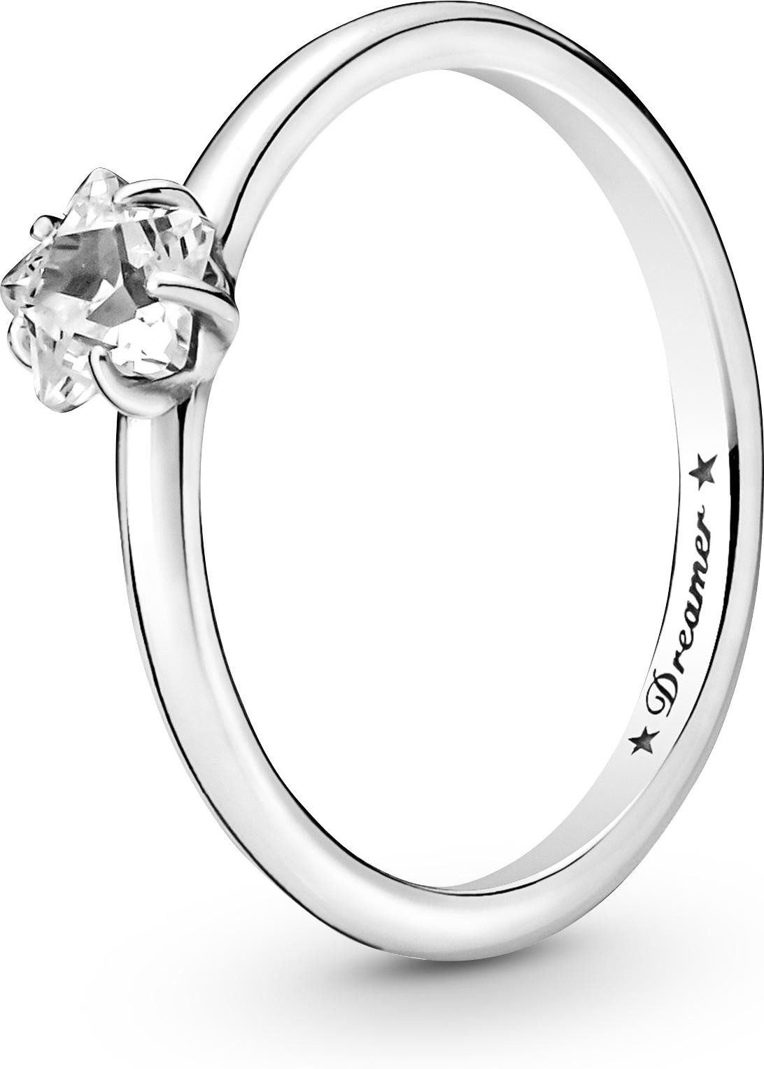 Pandora Fingerring Pandora Himmlischer Funkelnder Stern Solitär-Ring 190026C01 Damenring