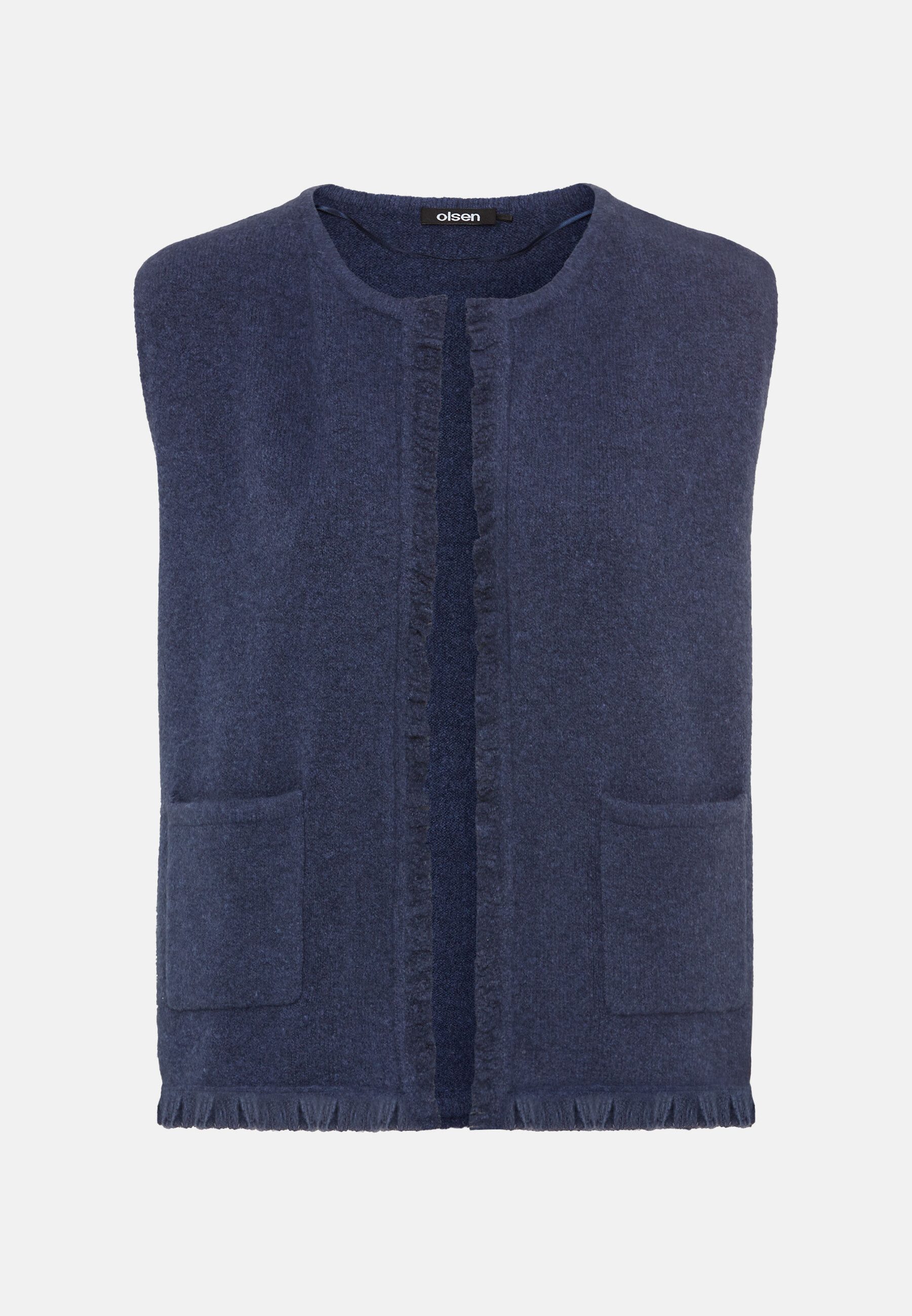 Olsen Cardigan Weste mit Fransen Weste mit Fransen