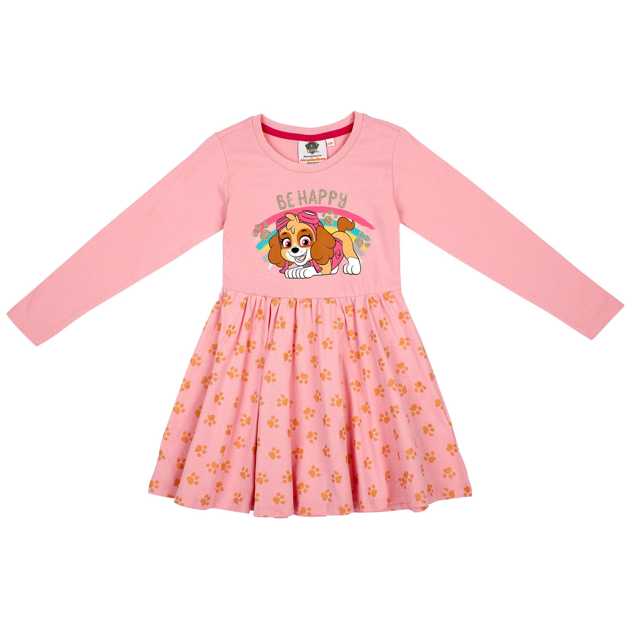 PAW PATROL Midikleid Paw Patrol Kleid langarm