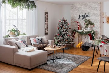 my home Weihnachtsbaumkugel Chrome, Weihnachtsdeko, Christbaumschmuck (40 St), Christbaumkugeln aus Glas, 40-teilig, Ø 4 cm, 6 cm, 8 cm