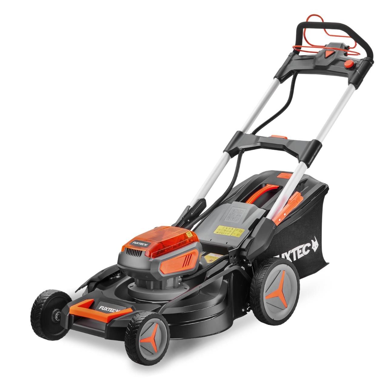 FUXTEC Akkurasenmäher FX-E2RM51, 51 cm Schnittbreite, 40V, Hinterradantrieb, 3-in-1, ohne Akku