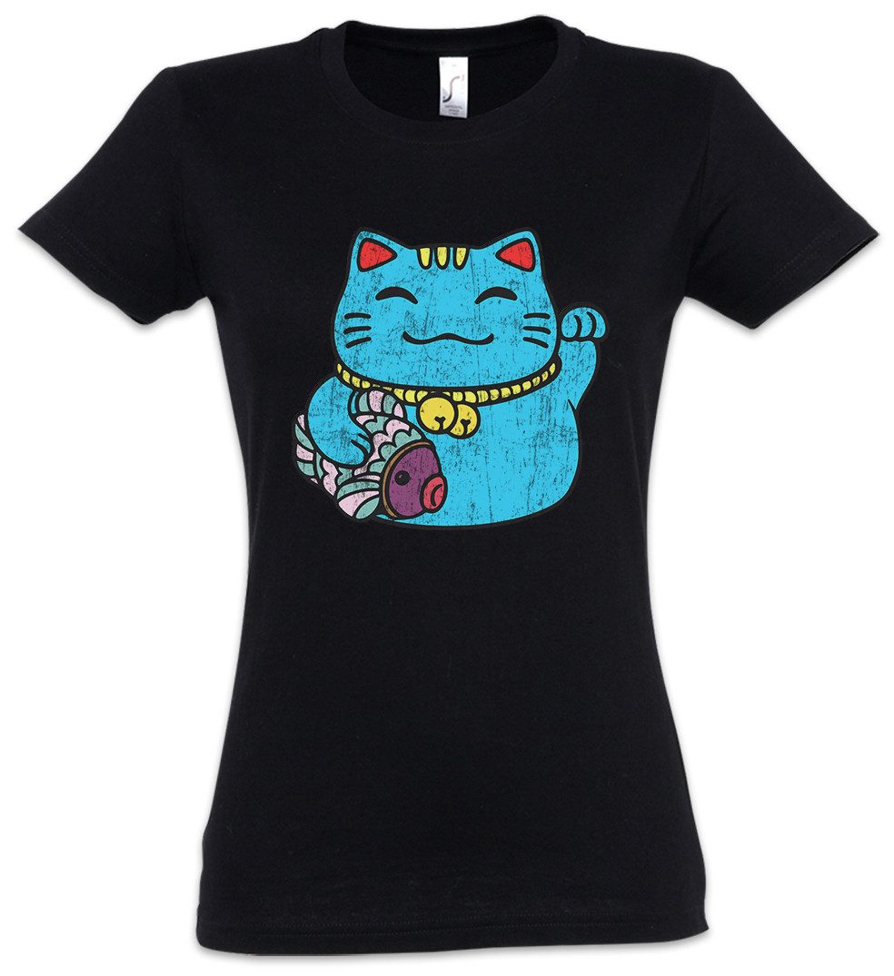 Urban Backwoods Print-Shirt Maneki Neko III günstig online kaufen
