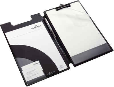 DURABLE Bastelkartonpapier DURABLE Spezial-Blockmappe DIN A4+ m Einschlagblatt schwarz