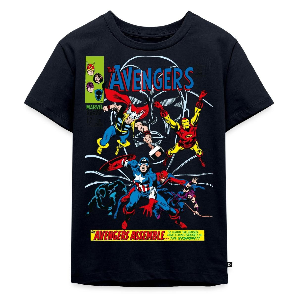 T-Shirt Avengers Comic Superhelden Assemble Kinder Premium T-Shirt