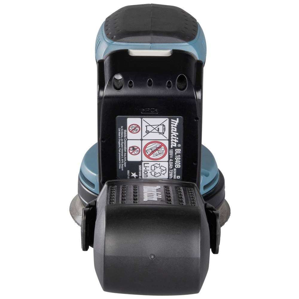 Makita Exzenterschleifer Akku-Exzenterschleifer 18V DBO180RTJ, inkl. 2. Akku, inkl. Ladegerät