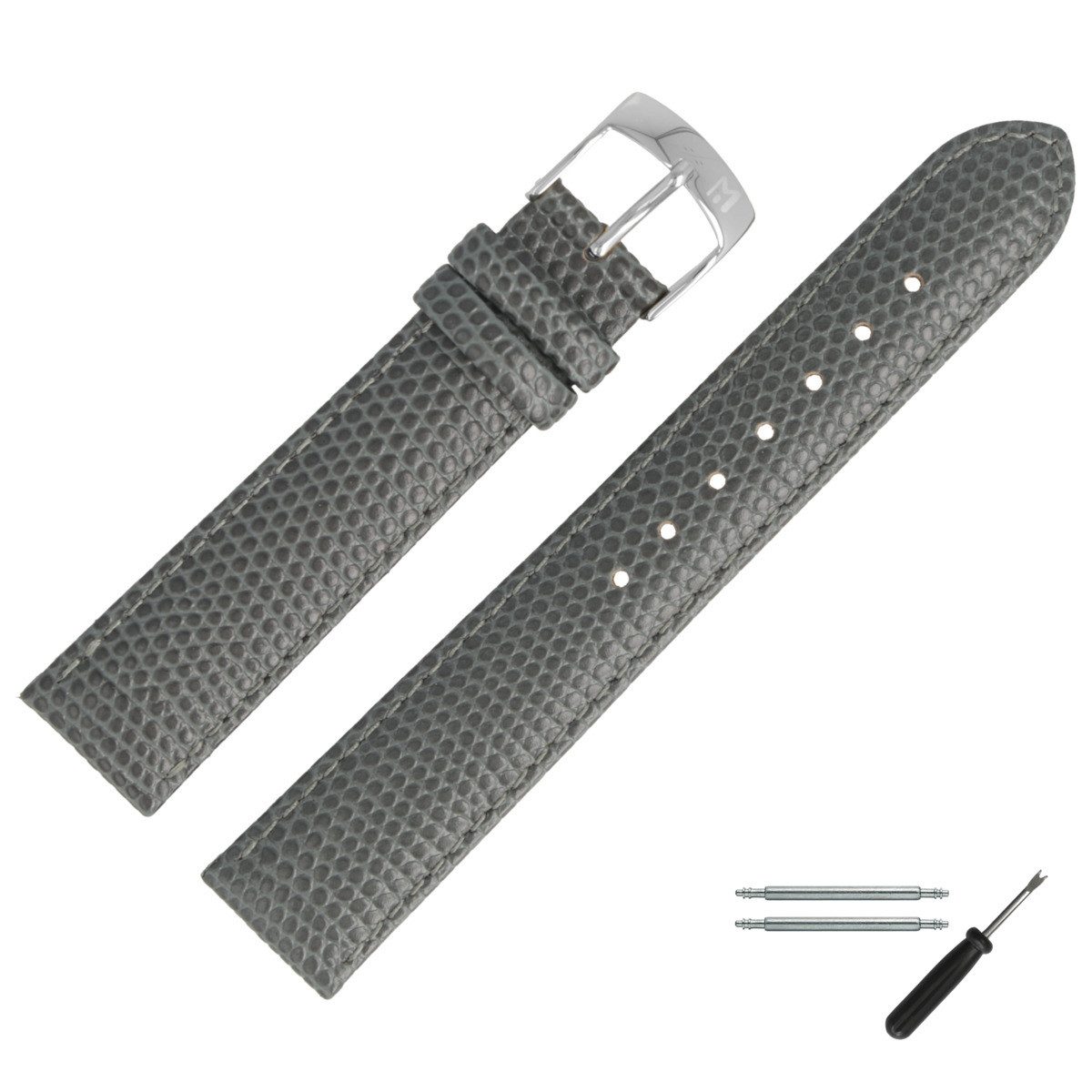 MARBURGER Uhrenarmband 14mm Leder günstig online kaufen
