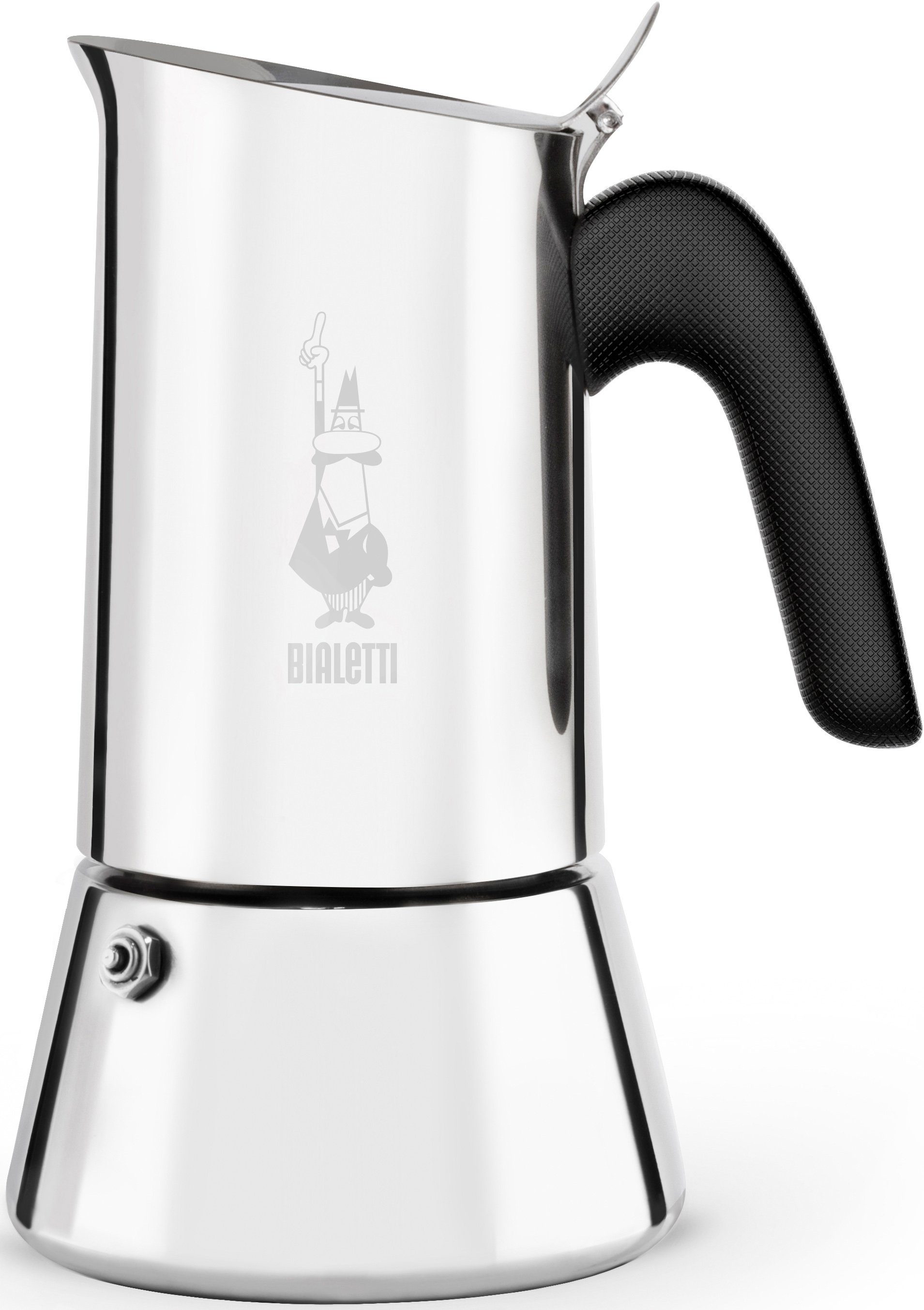 BIALETTI Espressokocher Venus, 0,08l Kaffeekanne, Edelstahl