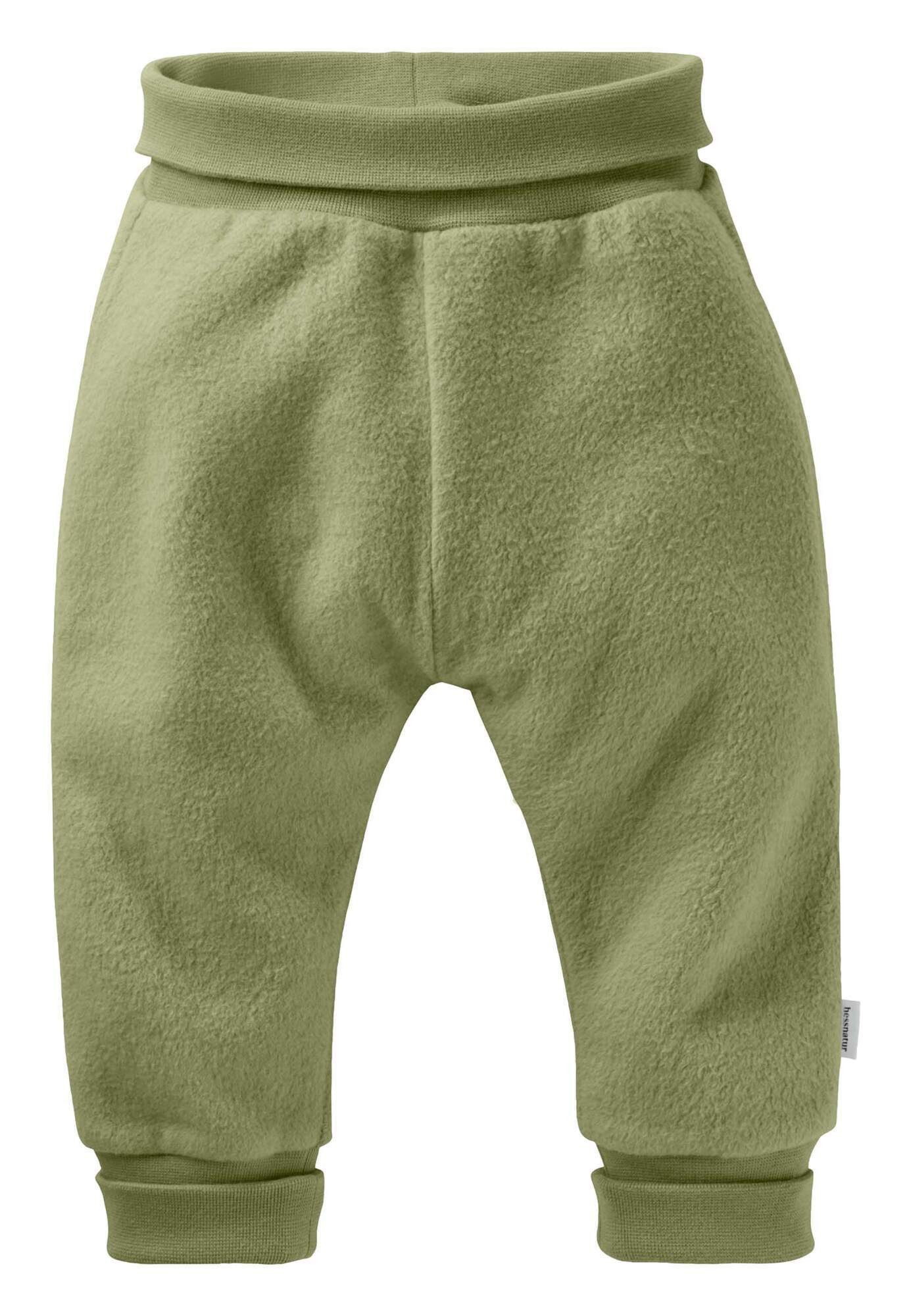 Hessnatur Fleecehose aus reiner Bio-Baumwolle (1-tlg)