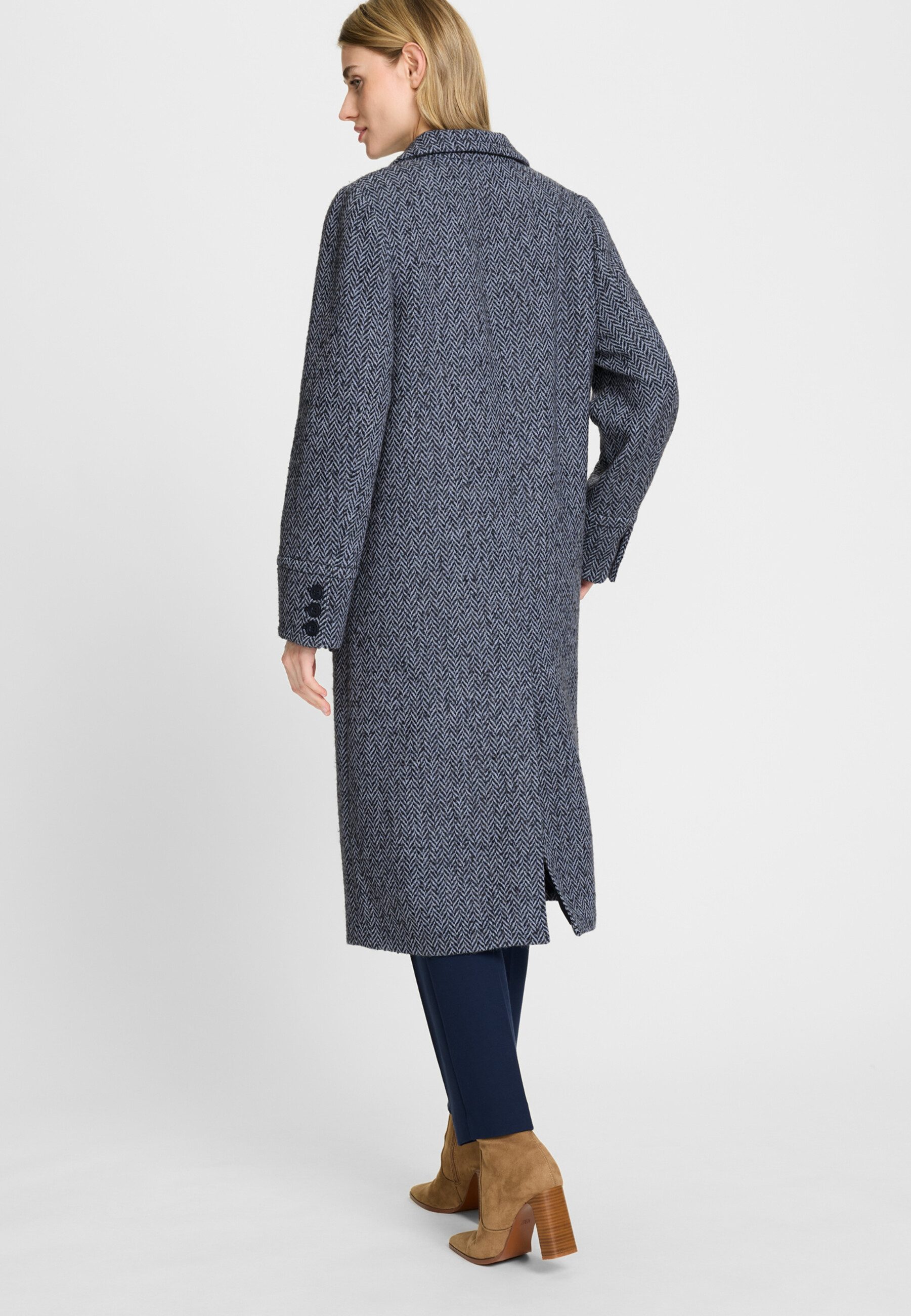 Olsen Wollmantel mit Reverskragen günstig online kaufen