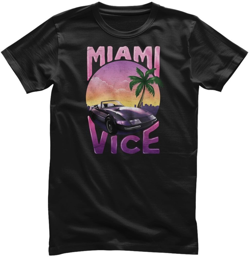 Miami Vice T-Shirt Miami Vice Hyper Beach T-Shirt