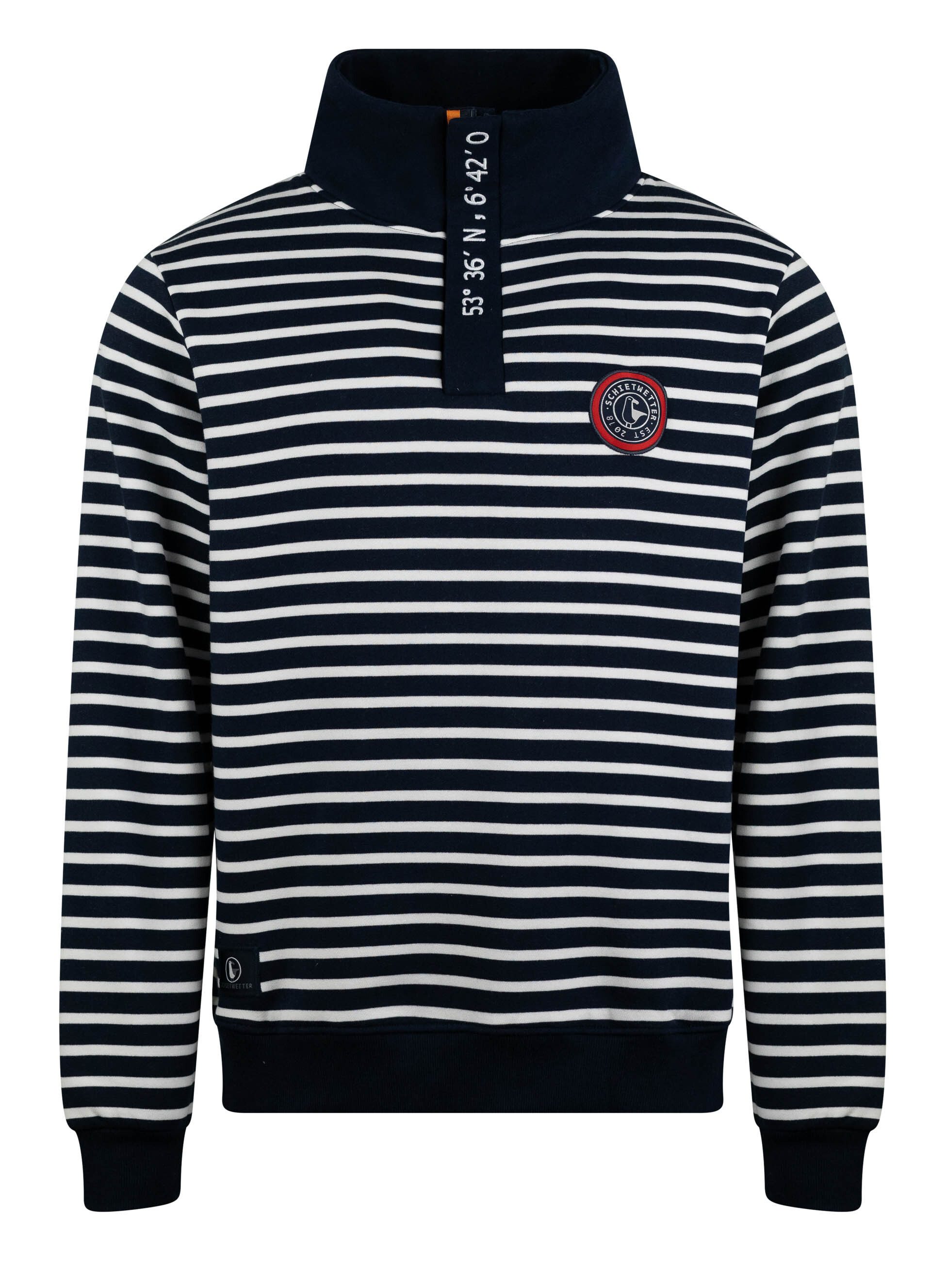 Schietwetter Rundhalspullover Herren Sweater "Schleichmichel Sören" günstig online kaufen