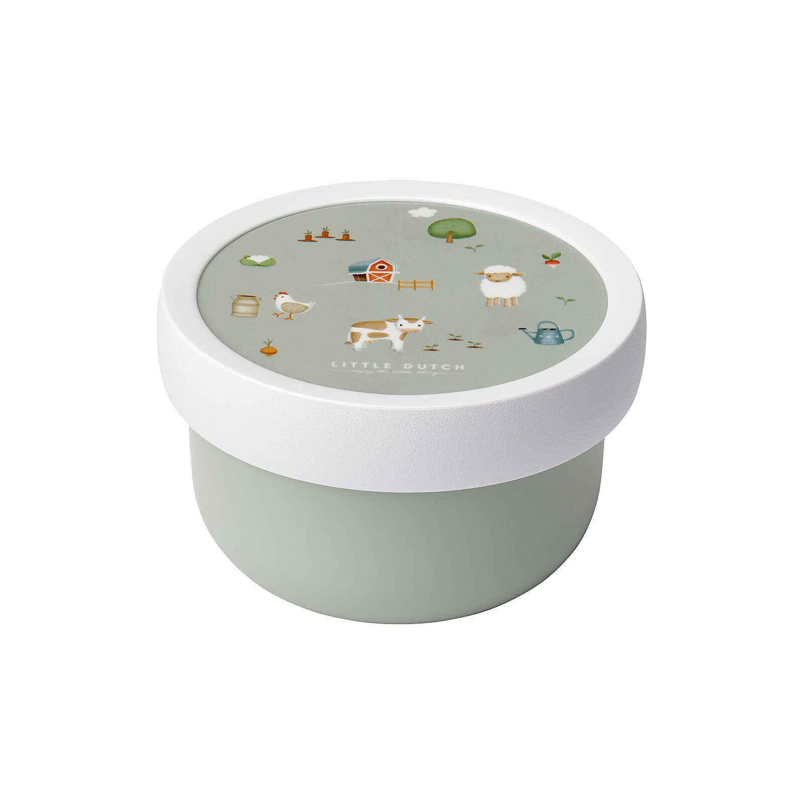 Mepal Lunchbox Campus Fruchtbox mit Gabel 300 ml, Kunststoff, (1-tlg)