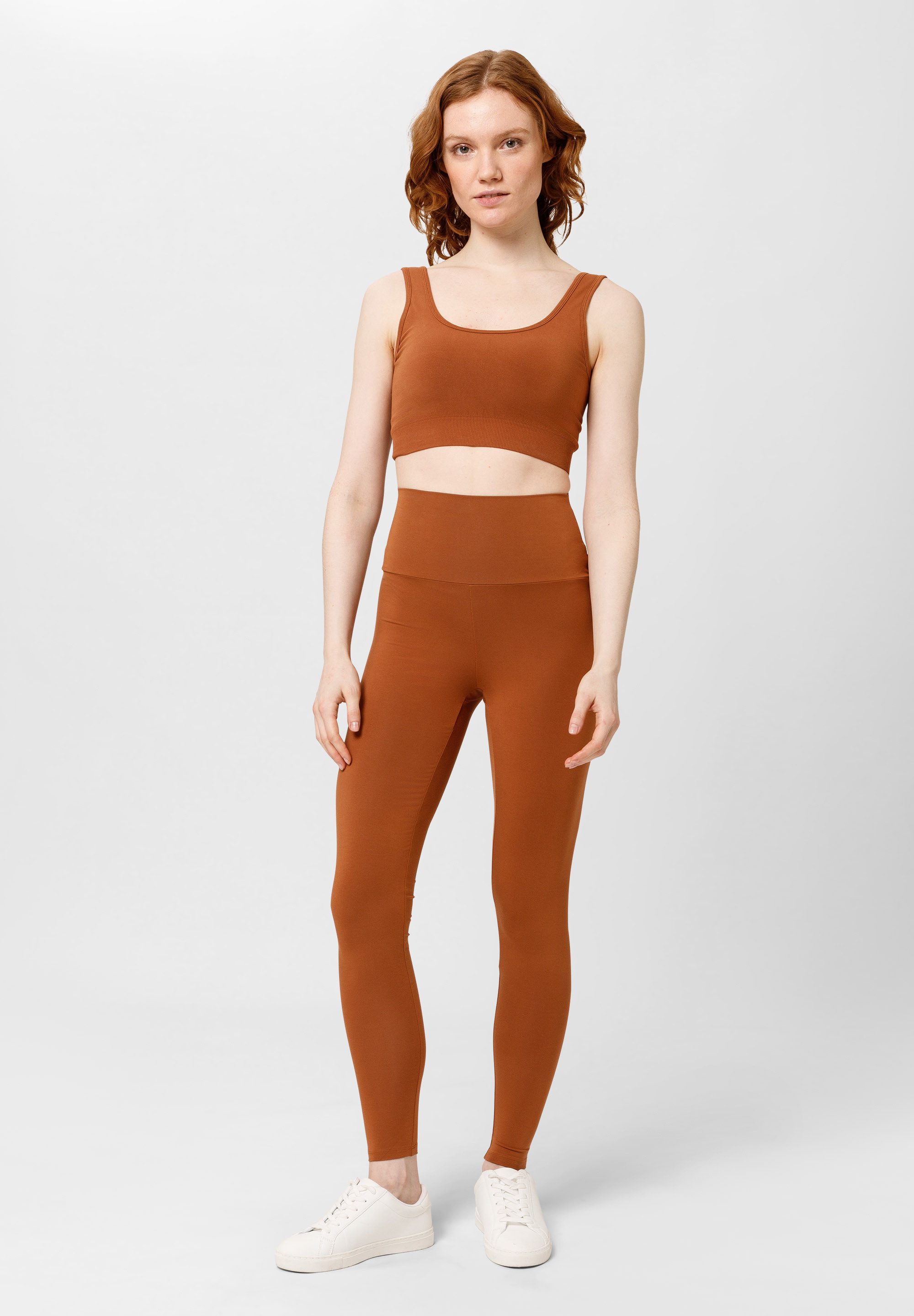 Les Lunes Leggings LUNA Bambusviskose, elastischer hoher Bund, bequem, vielseitig kombinierbar