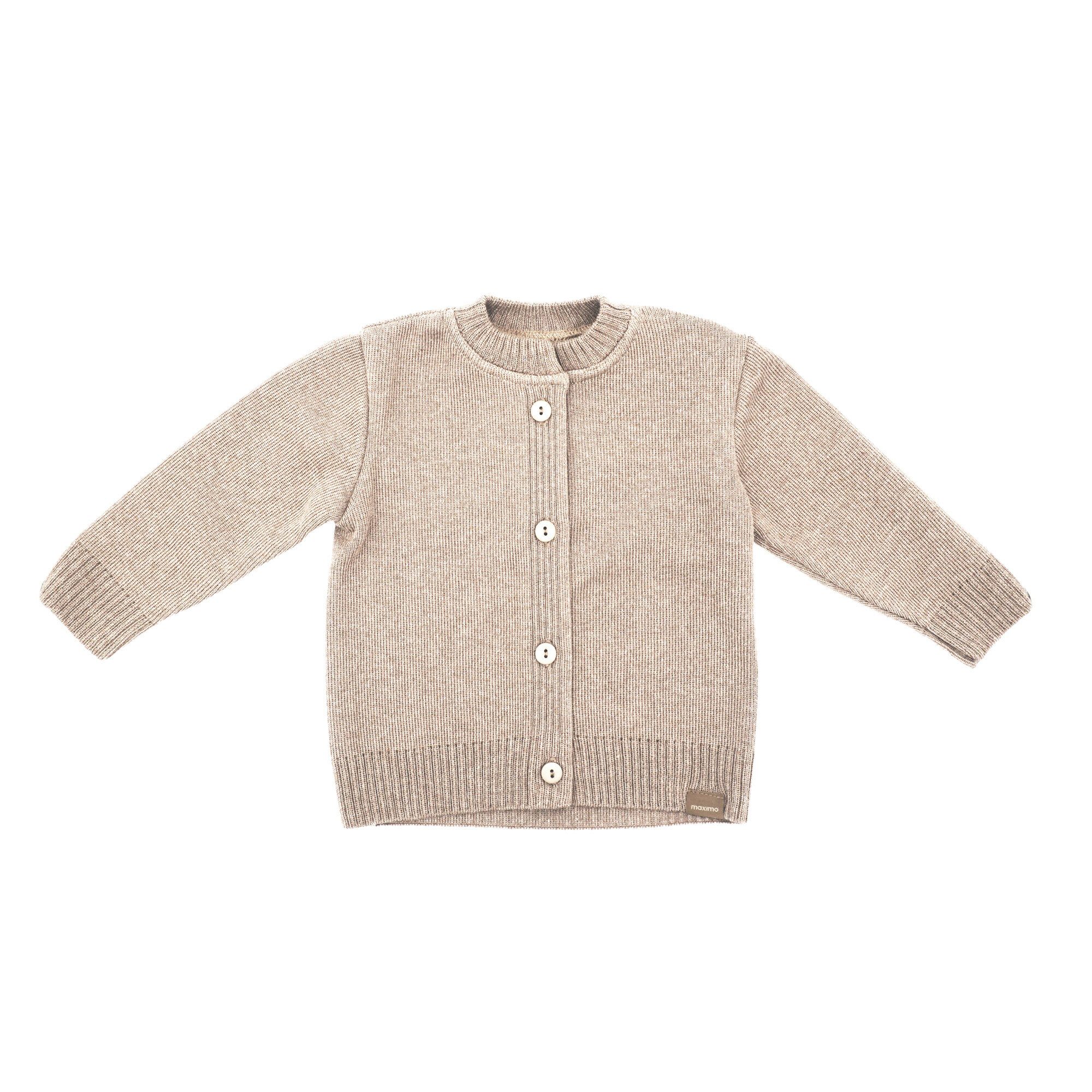 MAXIMO Fleecejacke GOTS BABY-Strickjacke, RR, Knöpfe