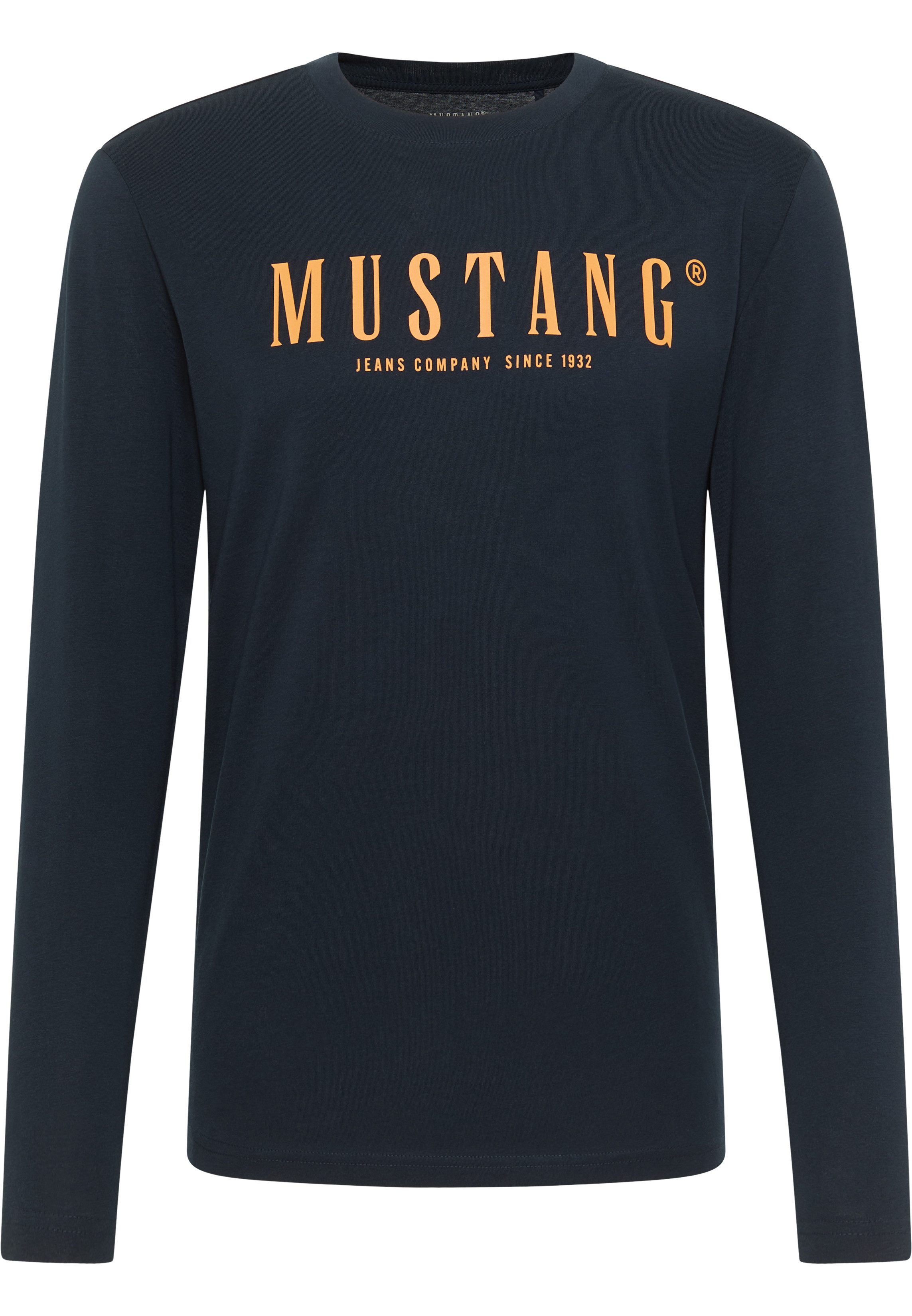 MUSTANG Langarmshirt Style Asheville Auch ideal zum Unterziehen günstig online kaufen