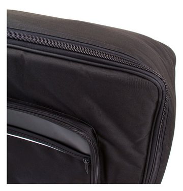 Classic Cantabile Piano-Transporttasche KT-E Keyboardtasche - Innenmaße 128 x 32 x 12 cm, Schaumstoffpolsterung, reiß- und wasserfest mit Rucksackgurte