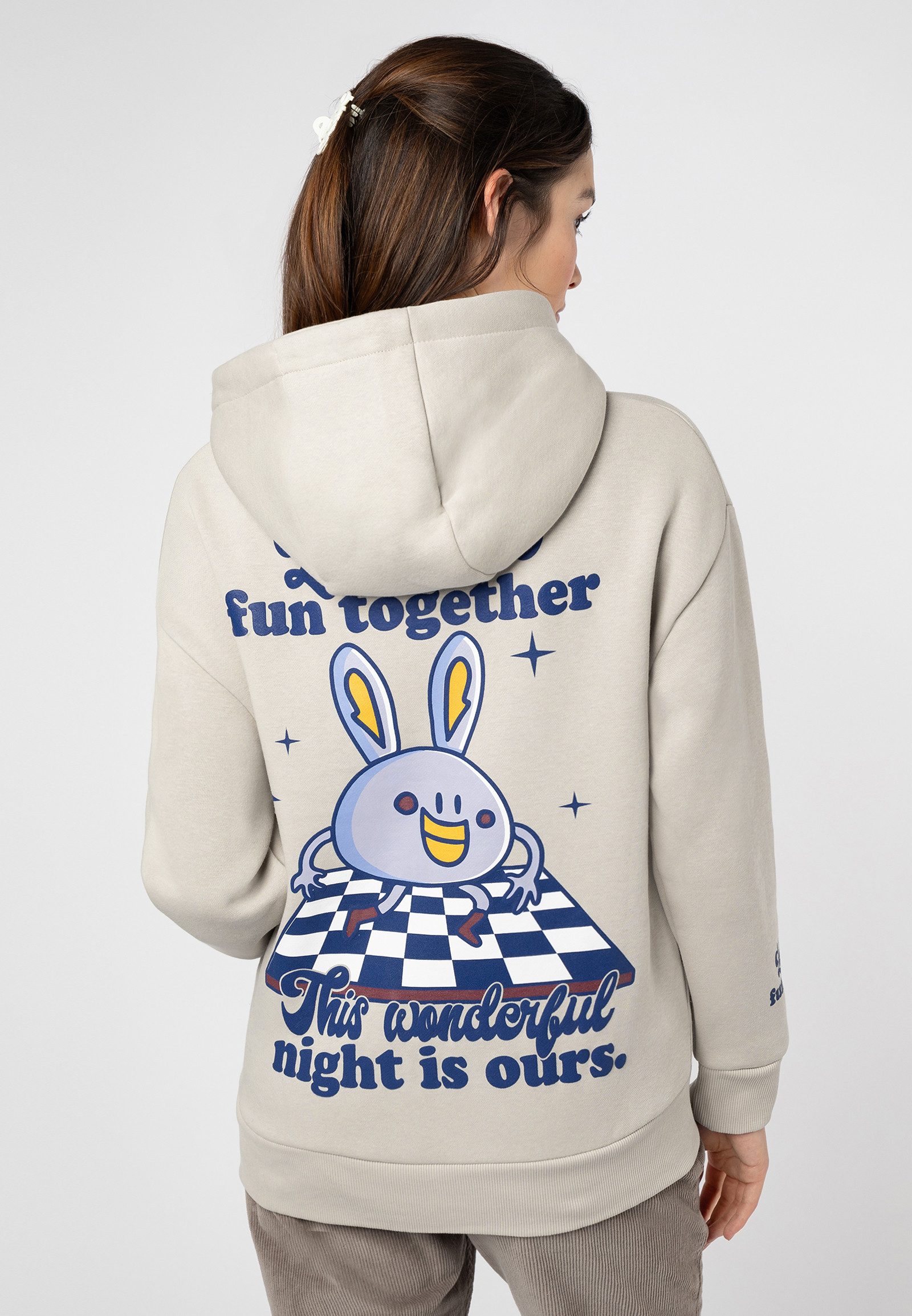 SUBLEVEL Kapuzenpullover Hoodie Backprint Sweater, Kapuzensweatshirt günstig online kaufen