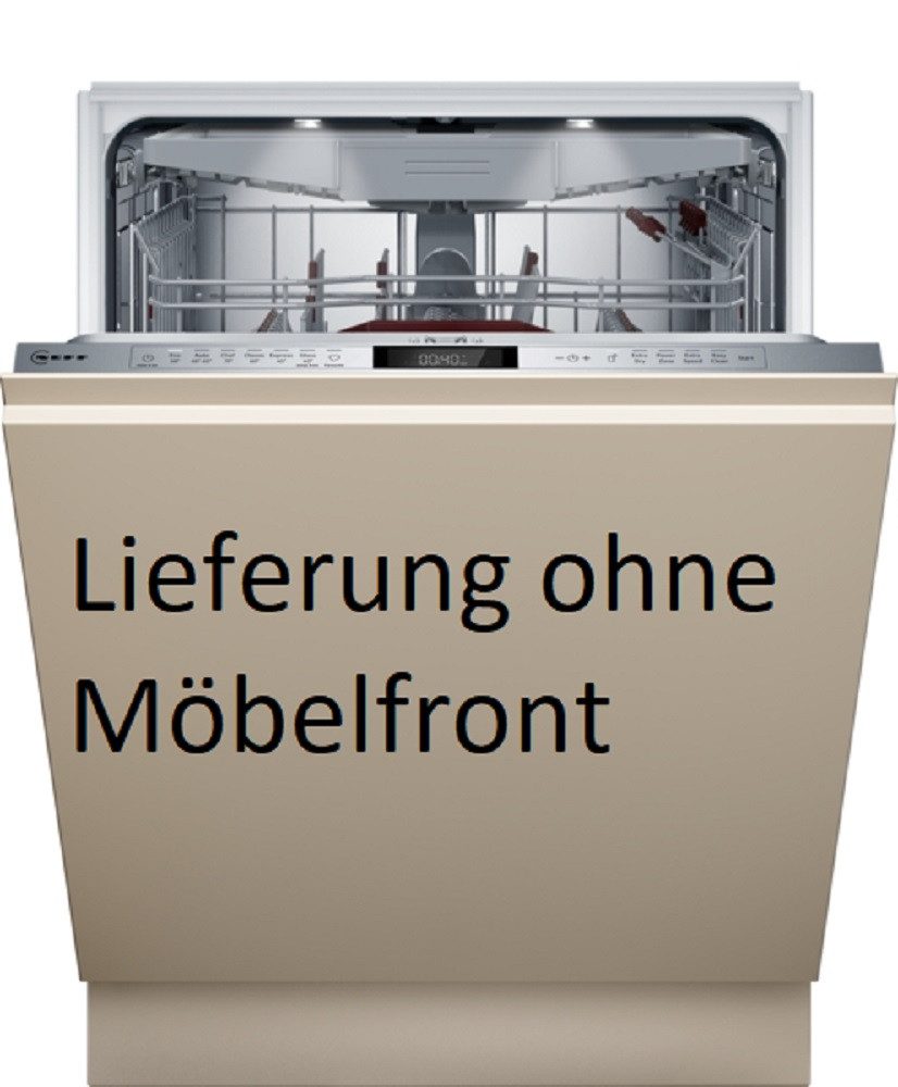 NEFF vollintegrierbarer Geschirrspüler N 70 S257ECX17E, 9 l, 14 Maßgedecke, 7 Programme, Home Connect, Dosier Assistent