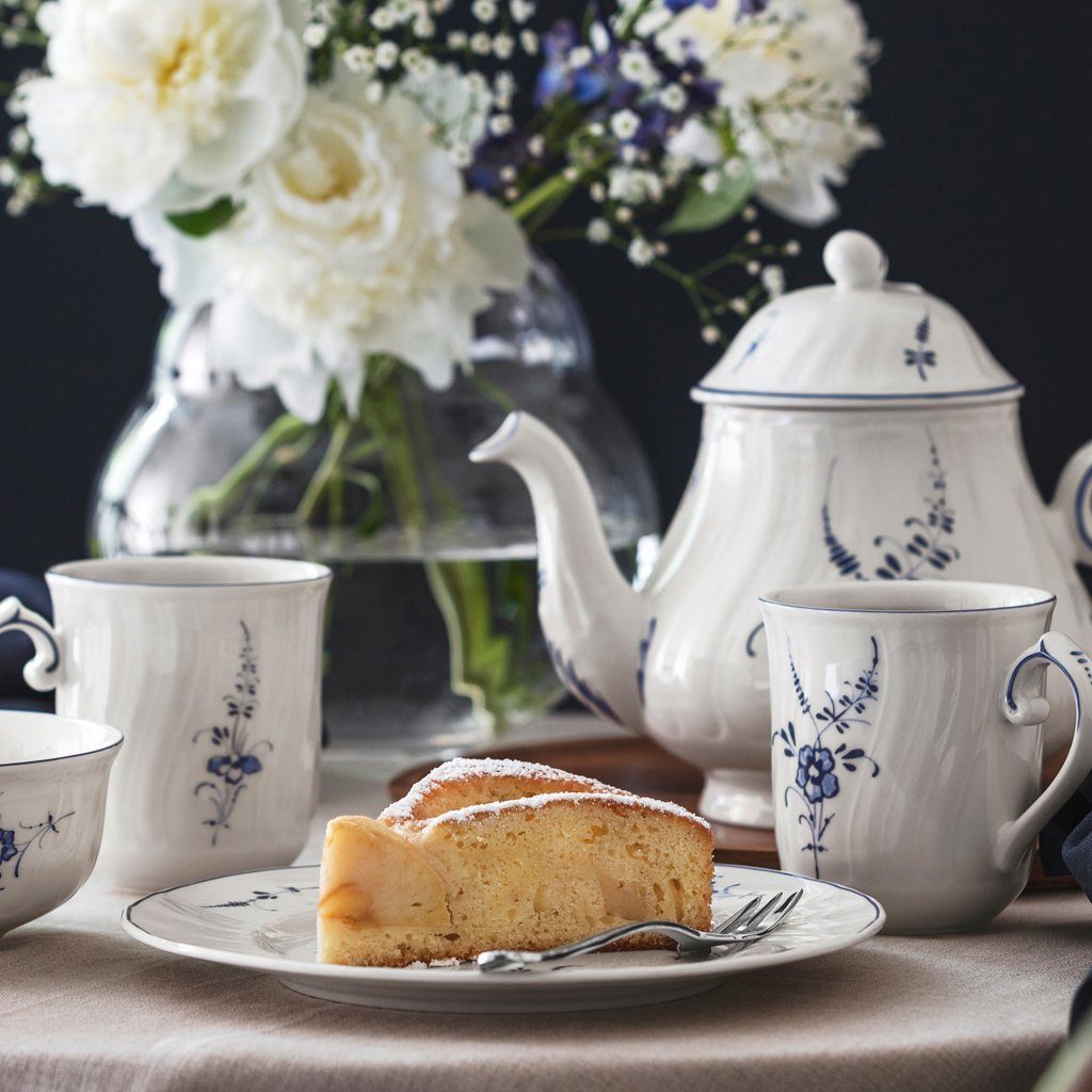 Villeroy & Boch Teekanne Vieux Luxembourg Teekanne, (1-St), Premium Porcelain, 1 Stck, mikrow.- & spülm.sicher