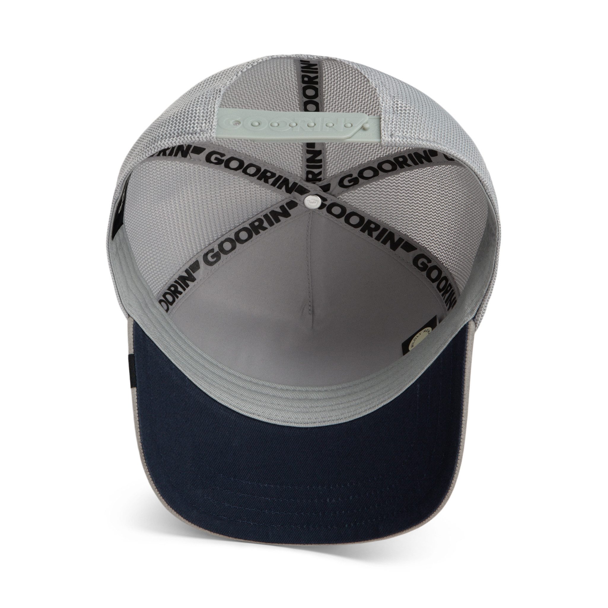 GOORIN Bros. Trucker Cap Goorin Bros. OG Trucker Cap Core Mesh Suede Rhino Gloss (Basecap, Basecap, Meshcap, Trucker Kappe) – Bild 5 von 5