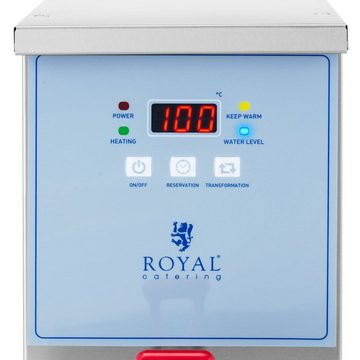 Royal Catering Heißwasserspender Heißwasserspender Wasseranschluss Heißgetränkespender 10 l, 10 l, 3000 W