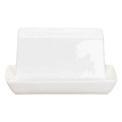 ASA SELECTION Butterdose »à table Klein Fine Bone China Warmes Weiß B 8.8 cm«, Porzellan, (1-tlg)