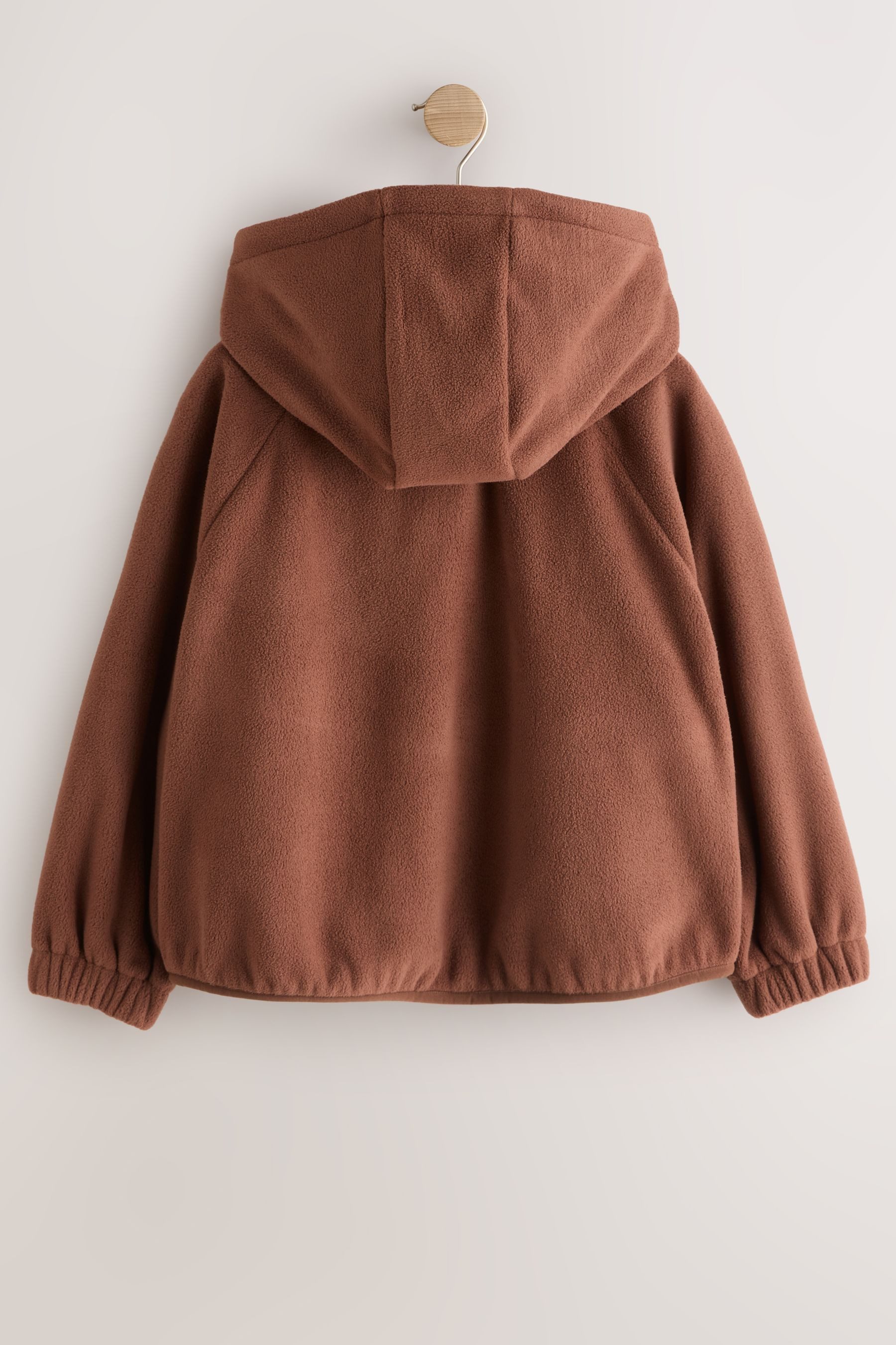 Next Fleecejacke Kapuzenjacke aus Fleece (1-St)