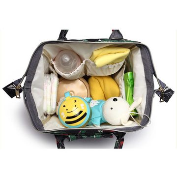 AquaBreeze Wickelrucksack Multifunktionale modischer Trend Baby Wickeltasche (1-tlg., große Kapazität Handtaschen Travel Backpack), Wasserdichtes Leichtgewicht