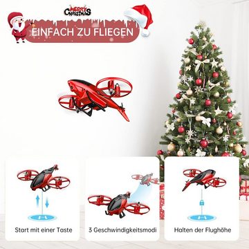 4DRC M3 Hubschrauber-Drohne Spielzeug-Drohne (1080p Full HD, FPV-Live-Video-RC-Quadcopter für Anfänger, 3D-Flips, Gesten-Selfie)
