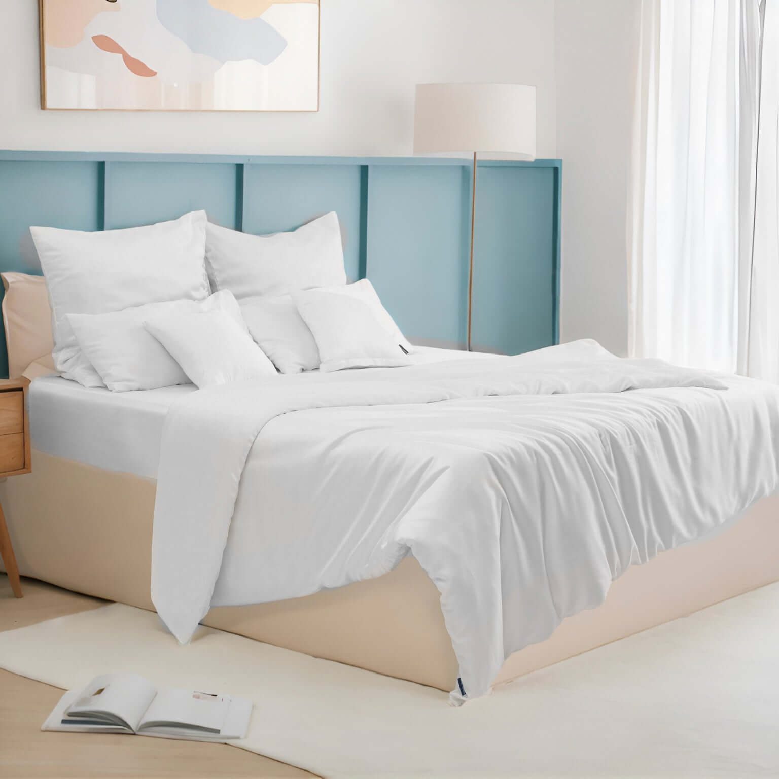 twenty:three® Bettbezug Lyocell Deckenbezug Pure White, günstig online kaufen